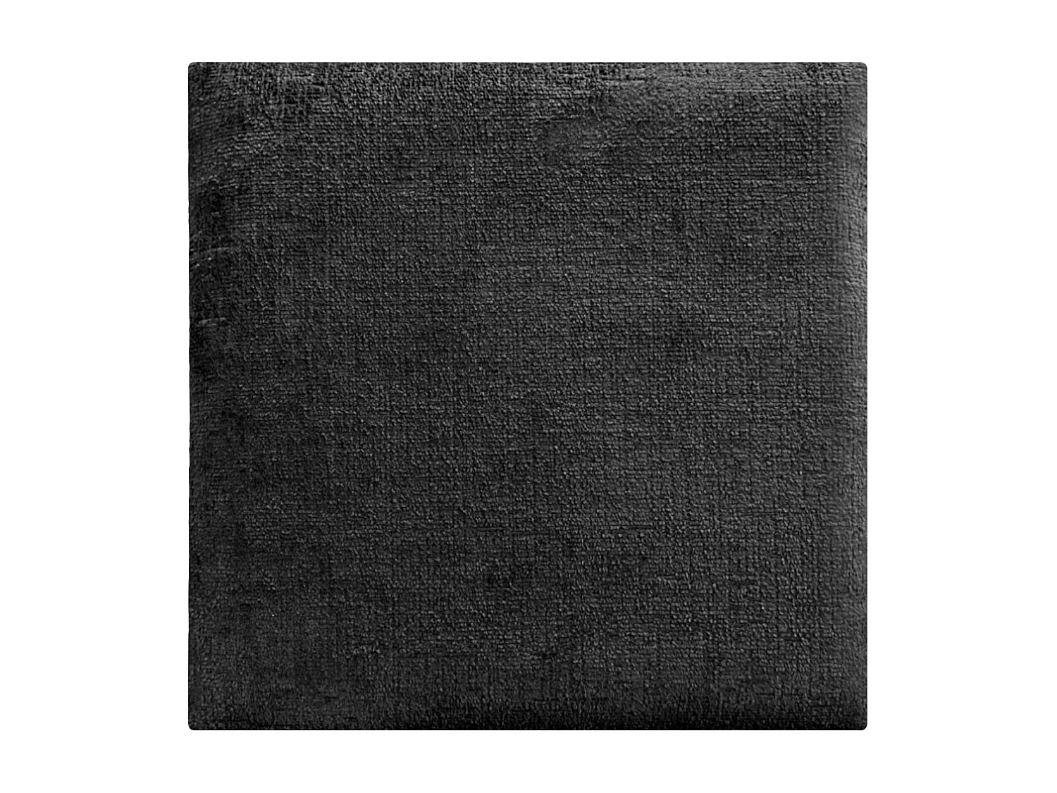 DHOME 4er-Set, umweltfreundliche Wollpolsterplatten, selbstklebende akustische Wandpaneele, saugfähiger Schutz (schwarz, 60 x 60 cm, x4)