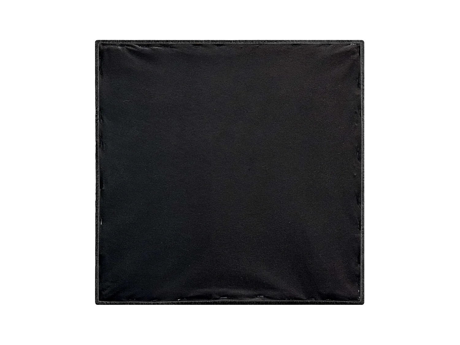 DHOME Lot de 4 panneaux muraux acoustiques auto-adhésifs en laine écologique protection absorbante contre les chocs (Noir, 60 x 60 cm, x4)