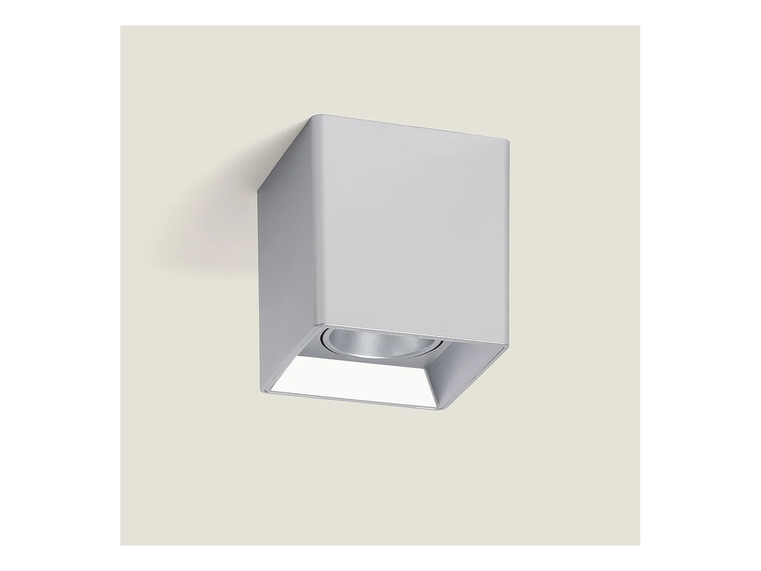 Applique da Soffitto Jaspe Bianco Argento