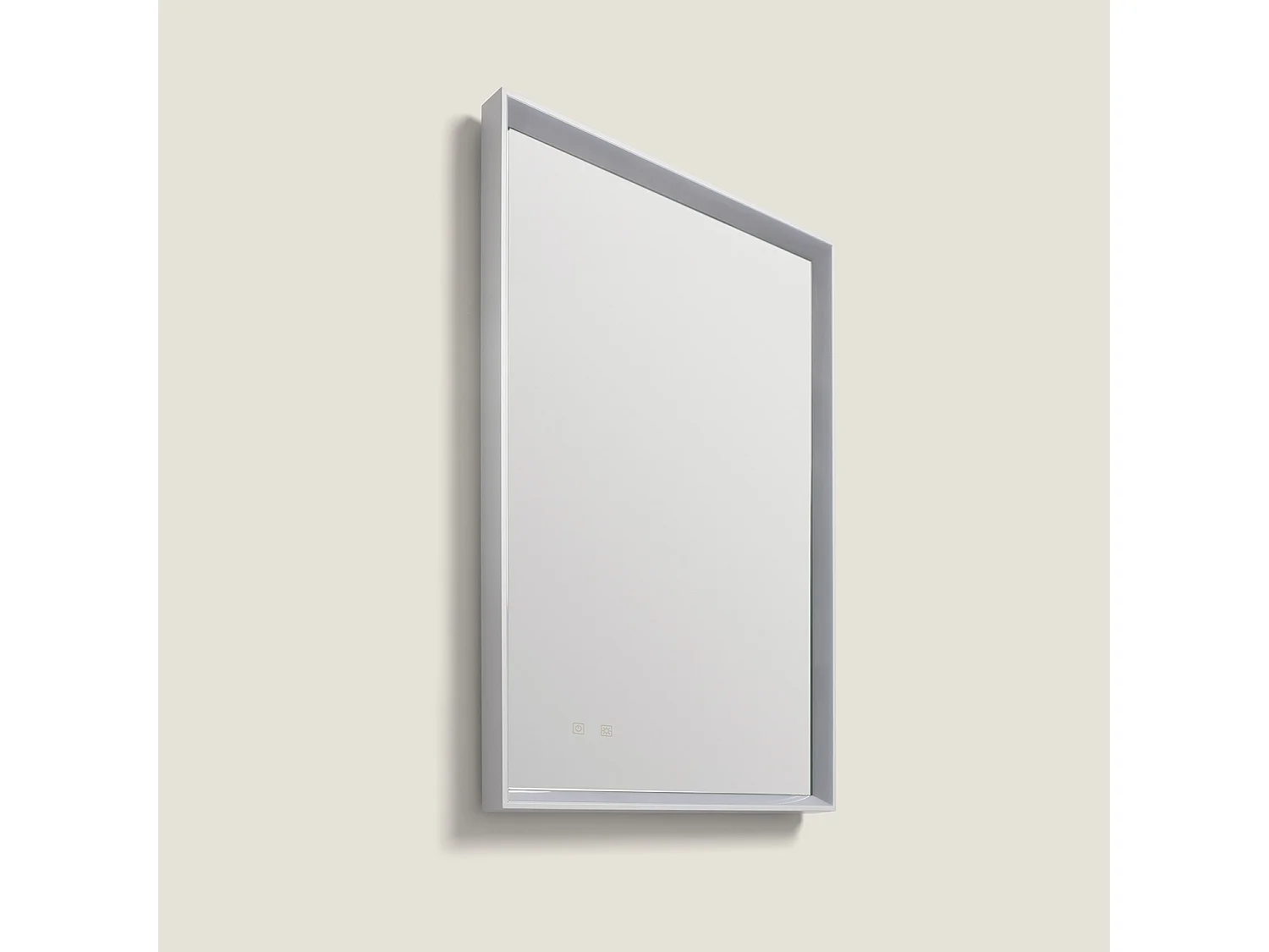 Specchio da Bagno con Luce LED e Antiappannamento 70x50 cm Maia Selezionabile (Caldo-Naturale-Freddo)