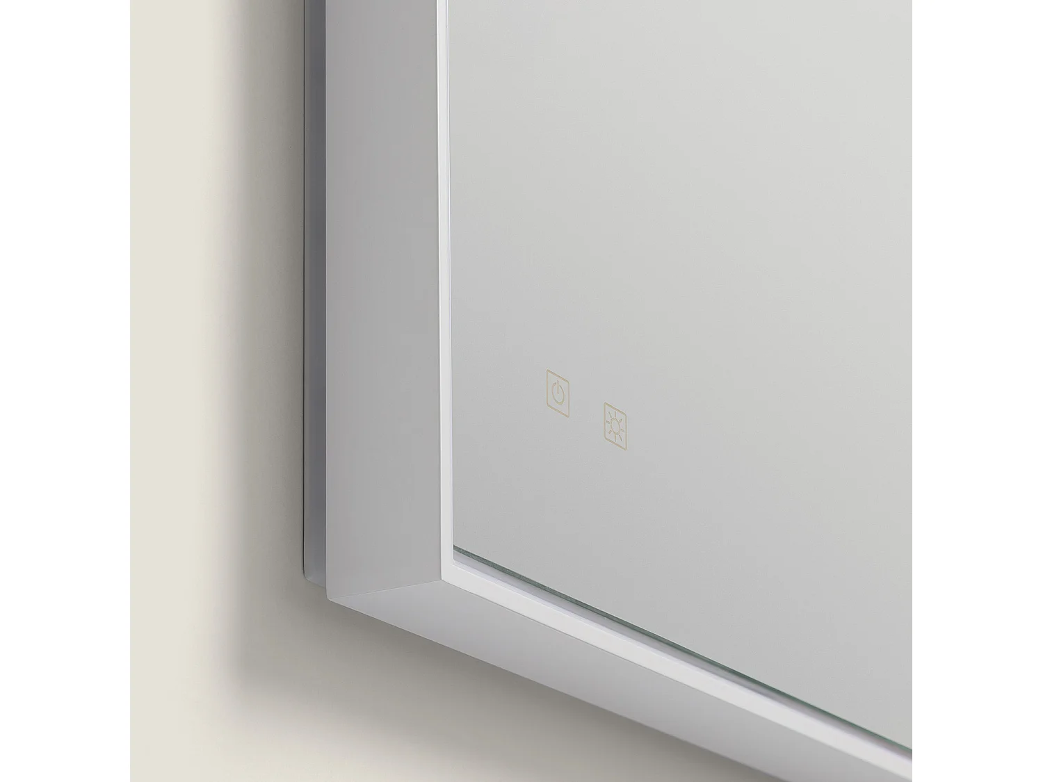 Specchio da Bagno con Luce LED e Antiappannamento 70x50 cm Maia Selezionabile (Caldo-Naturale-Freddo)