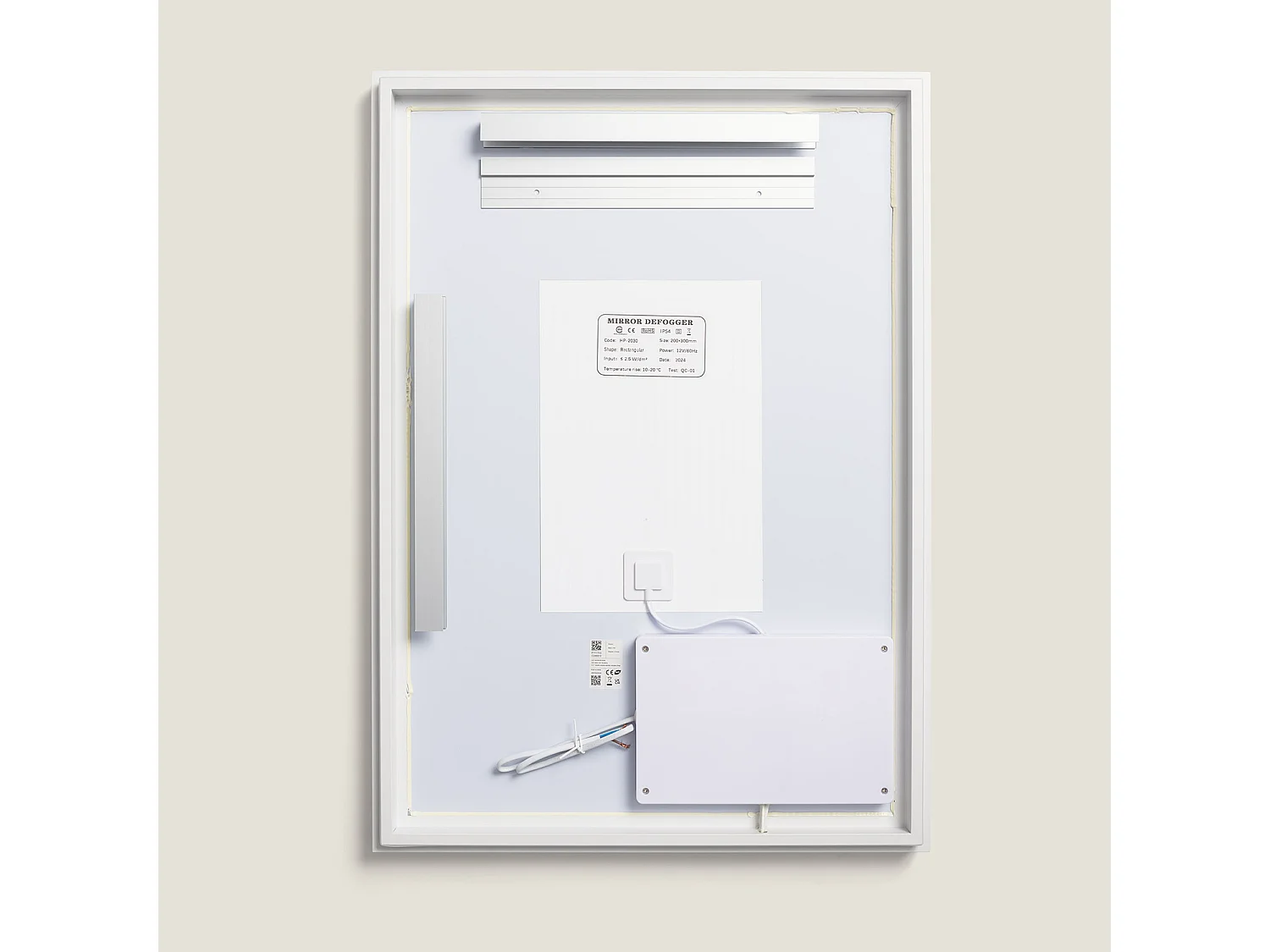 Specchio da Bagno con Luce LED e Antiappannamento 70x50 cm Maia Selezionabile (Caldo-Naturale-Freddo)