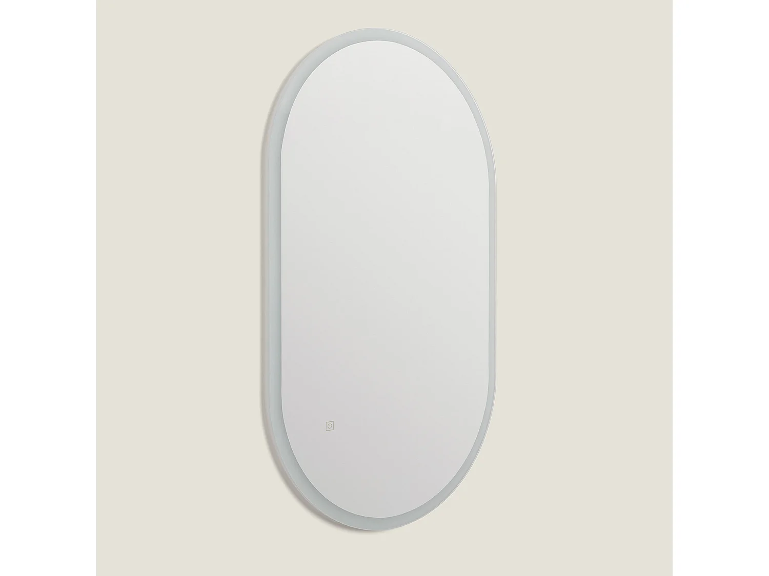 Miroir Salle de Bain avec Éclairage LED Anti-buée 100x60 cm Ona Sélectionnable (chaud-neutre-froid)