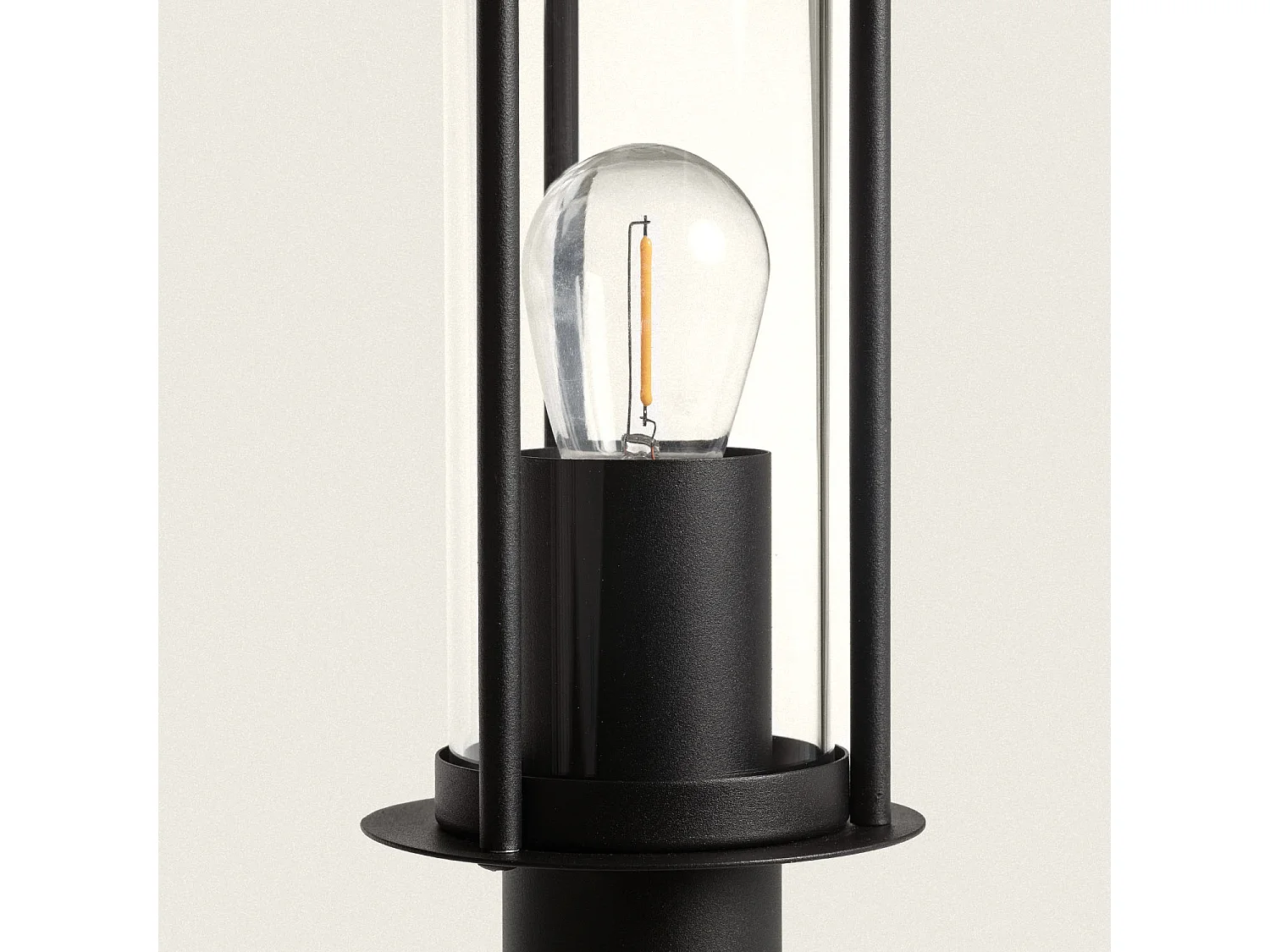 Lampioncino Acciaio Inox Jojhe EasyFit 12V Nero