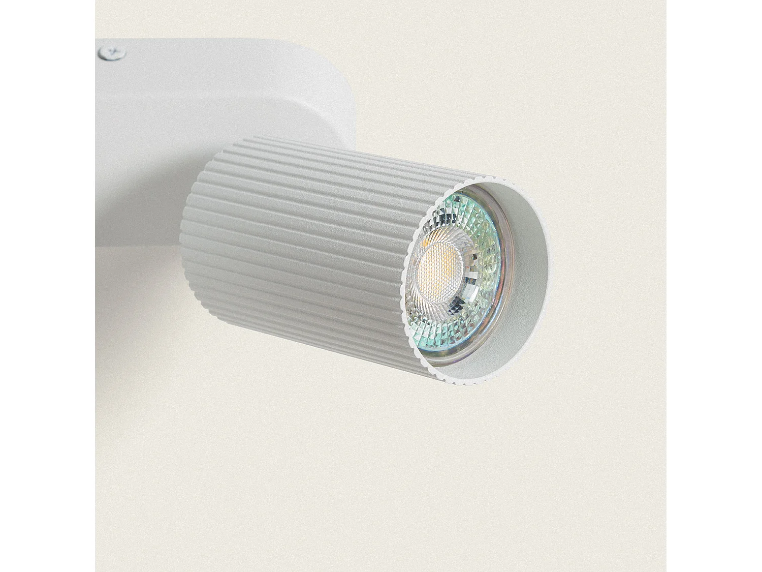 Plafonnier Aluminium Aritz 3 Spots Blanc