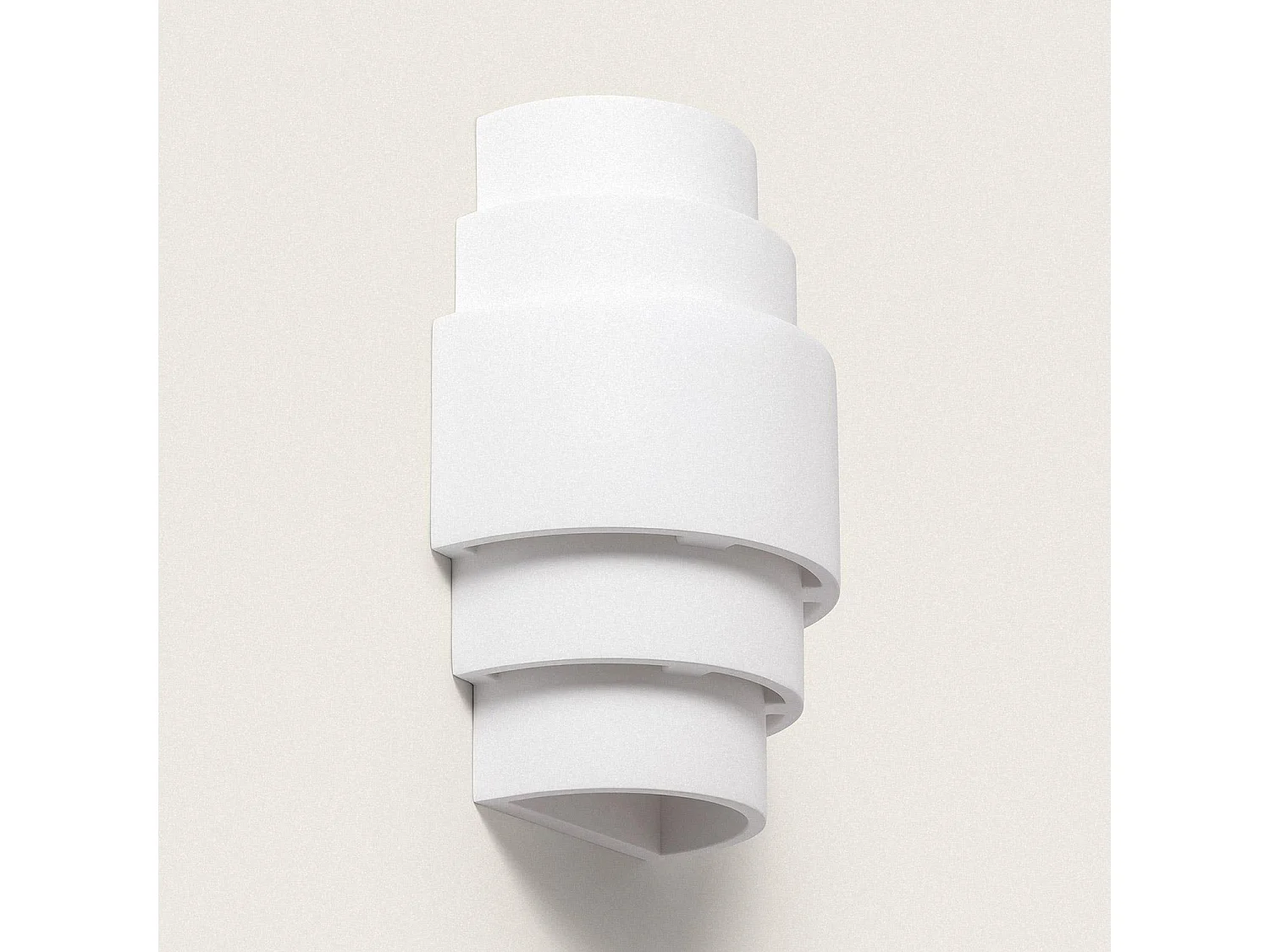 Applique Murale Plâtre Batril Blanc