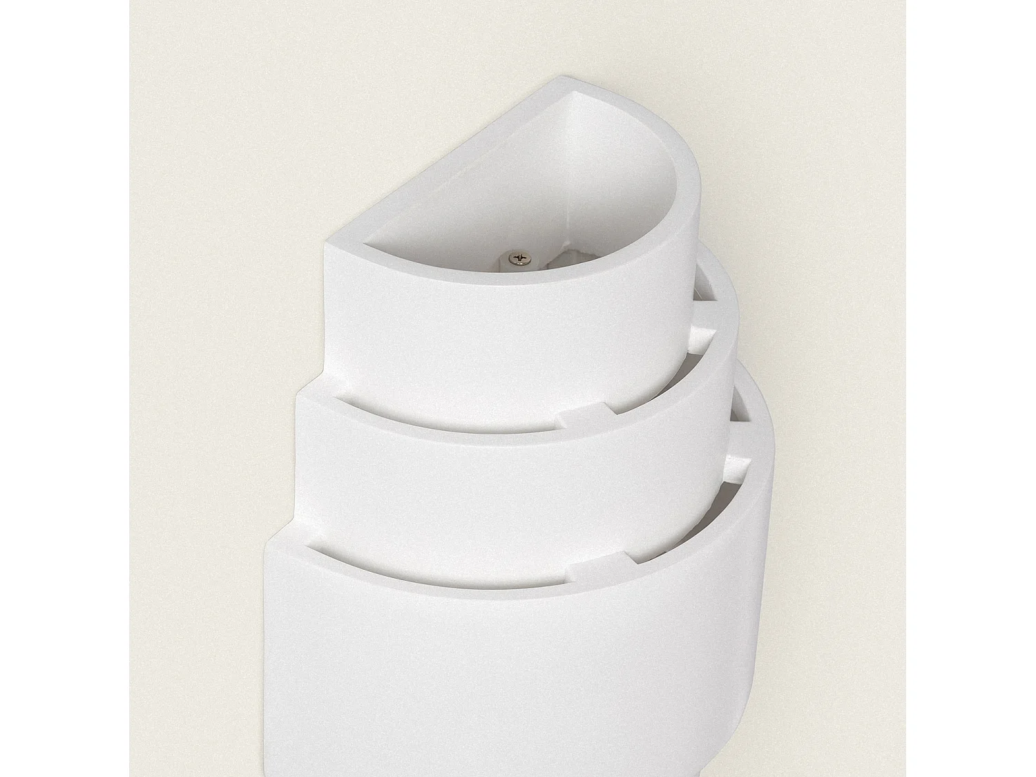 Applique Murale Plâtre Batril Blanc