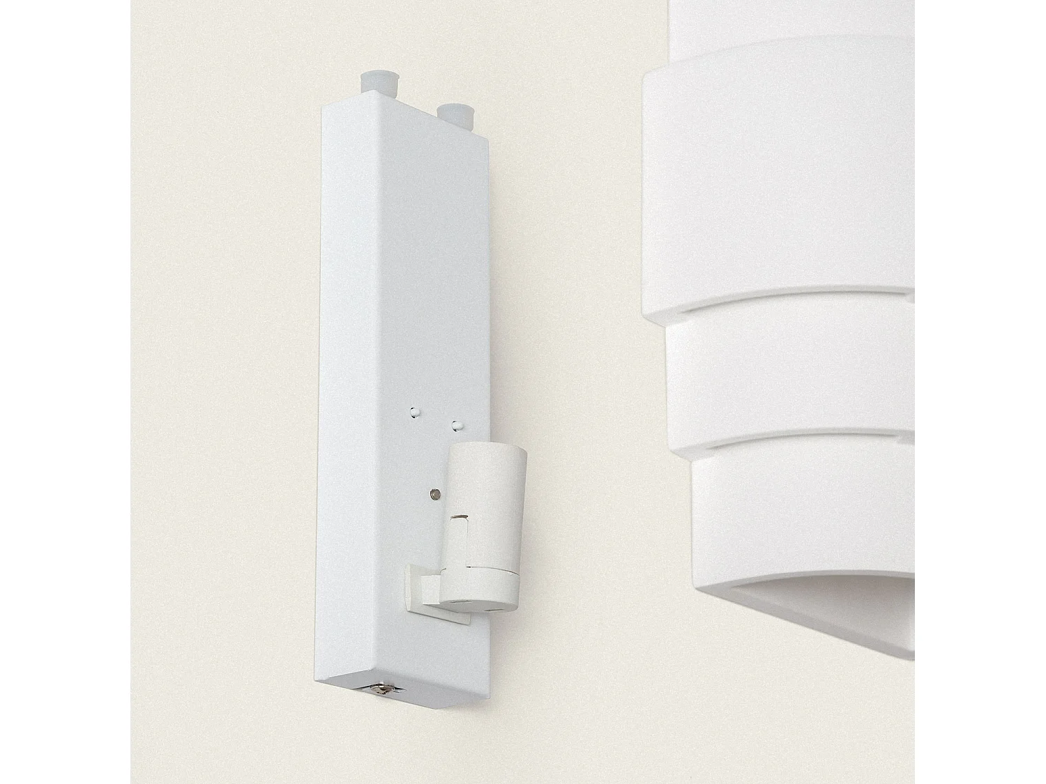 Applique Murale Plâtre Batril Blanc