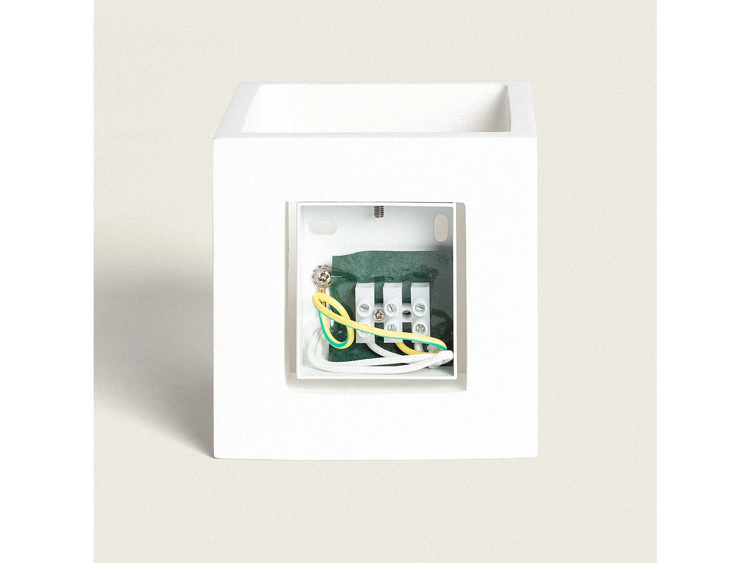 Applique Murale Plâtre Eros Blanc