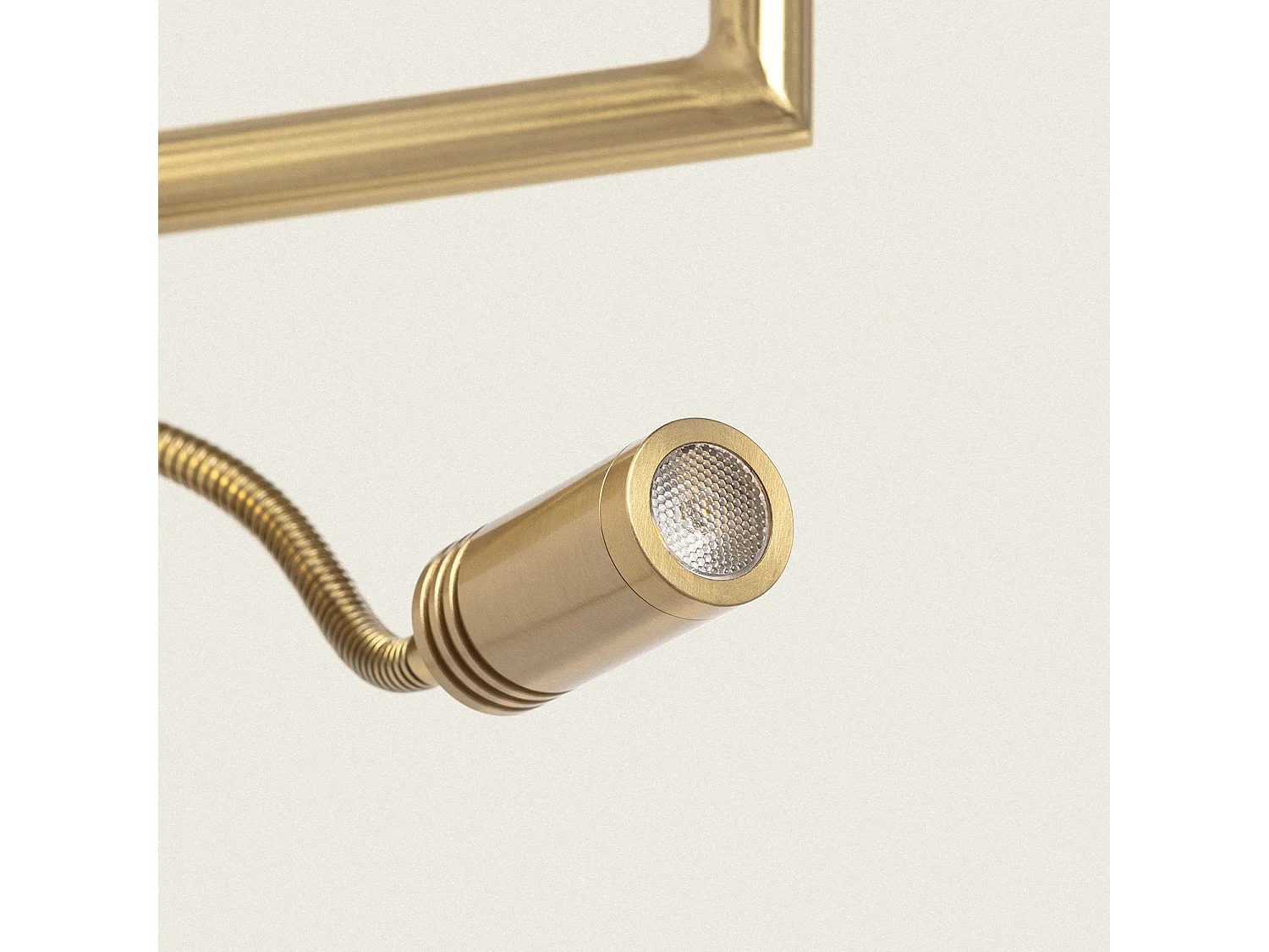 Lampada da Parete con Luce da Lettura 2.5W Metallo Circolare Linna Bianco