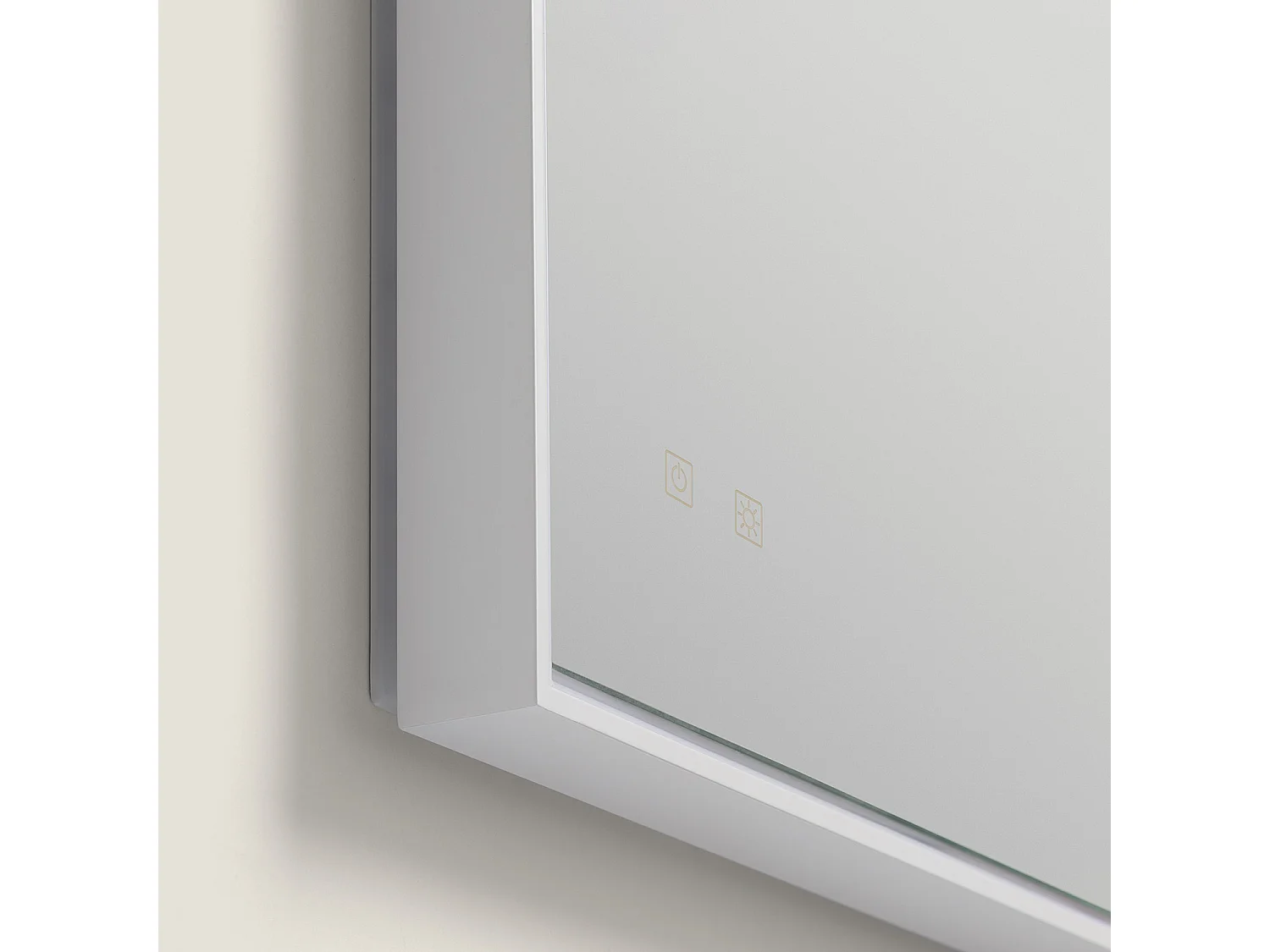 Espejo Baño con Luz LED y Antivaho 80x60 cm Maia Seleccionable (Cálido-Neutro-Frío)