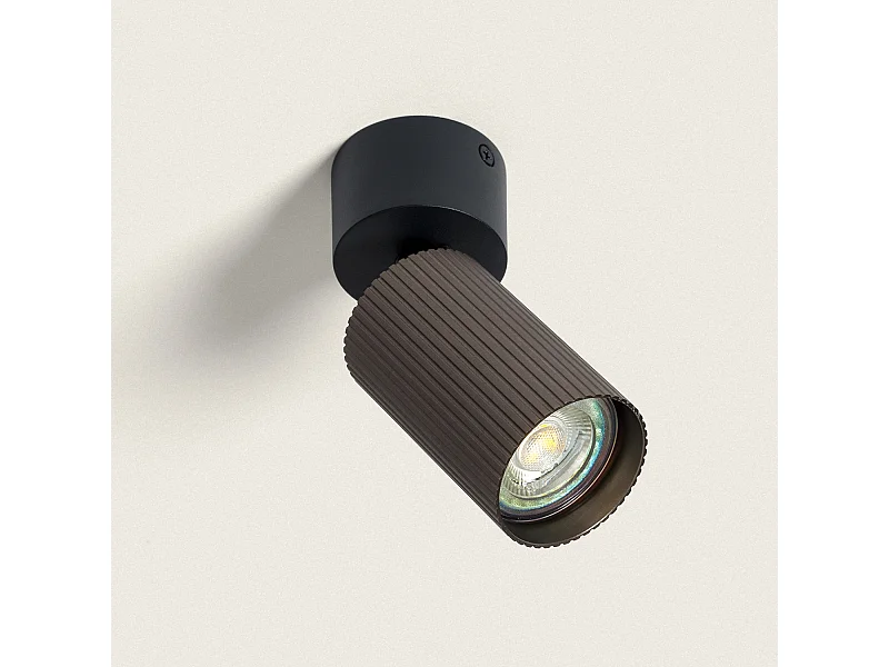 Plafonnier Aluminium Aritz 1 Spot Bronze