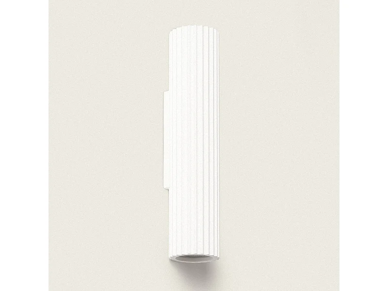 Aplique de Pared Yeso Colum Blanco