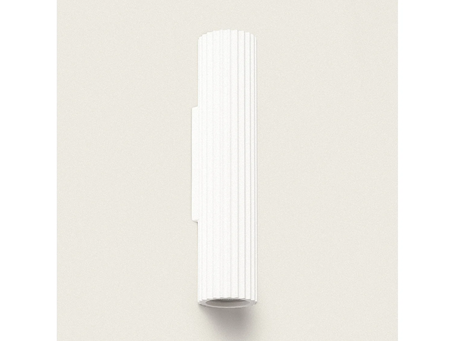 Aplique de Pared Yeso Colum Blanco