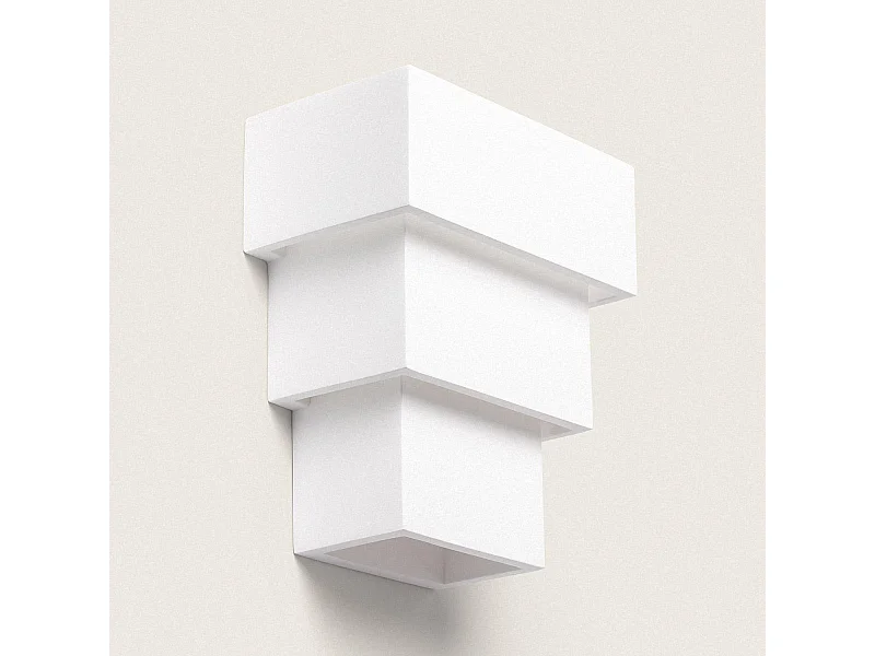Aplique de Pared Yeso Tatane Blanco