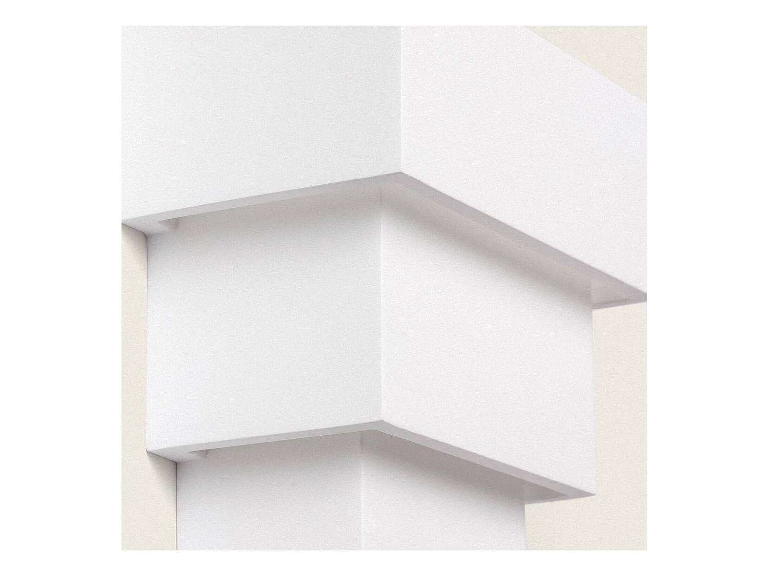 Applique Plâtre Tatane Blanc