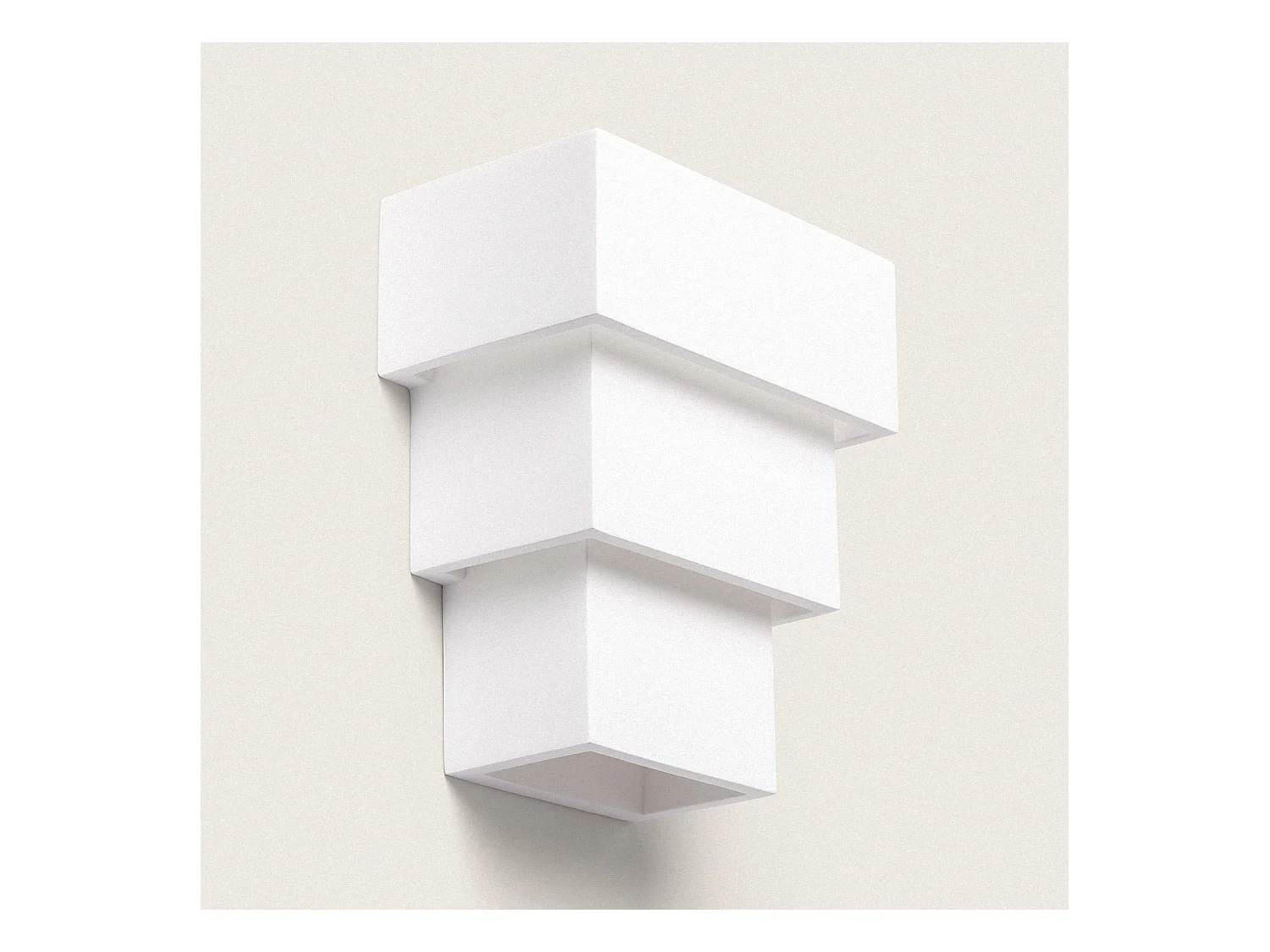 Applique Plâtre Tatane Blanc