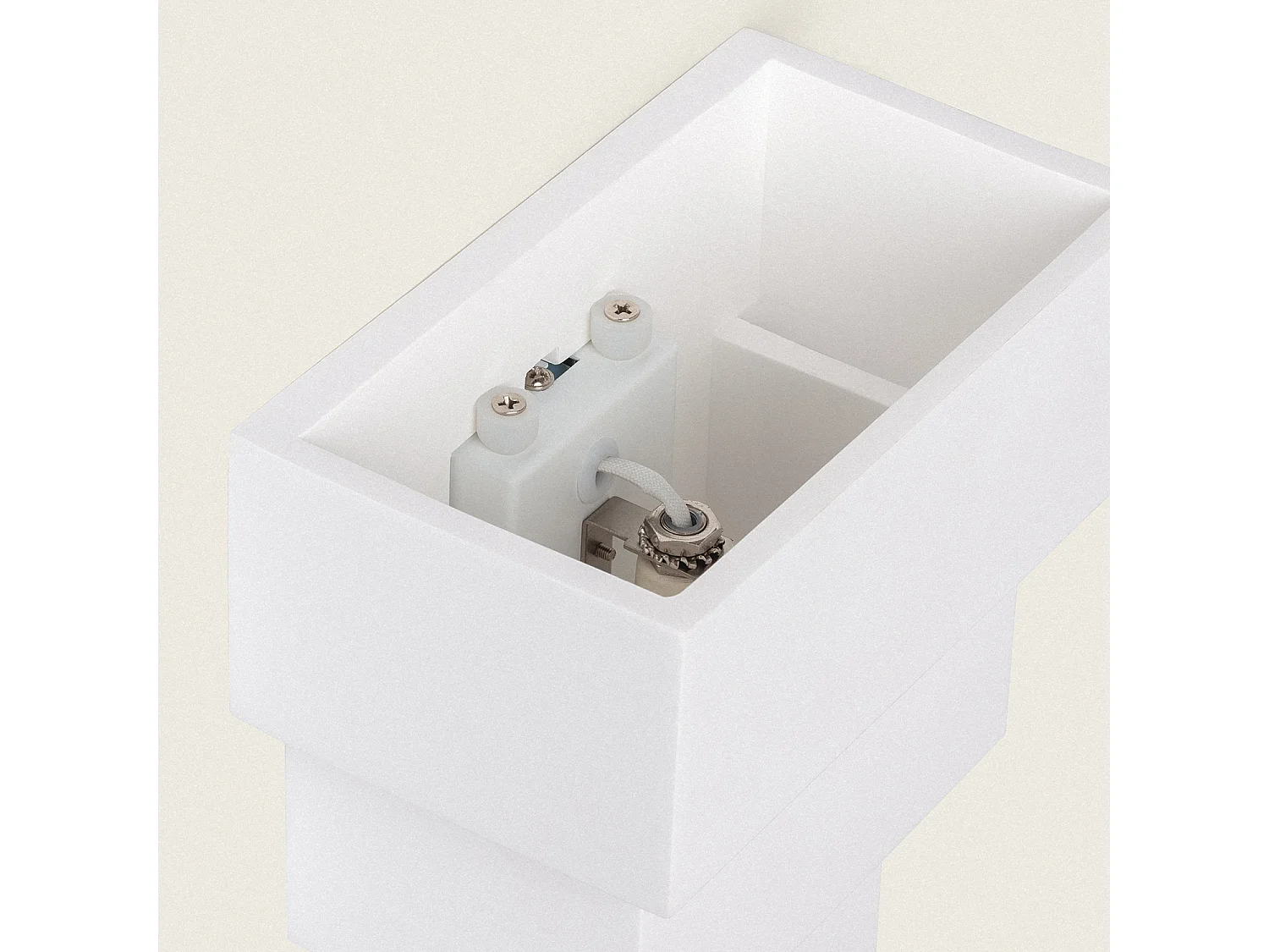 Applique da Parete Gesso Tatane Bianco