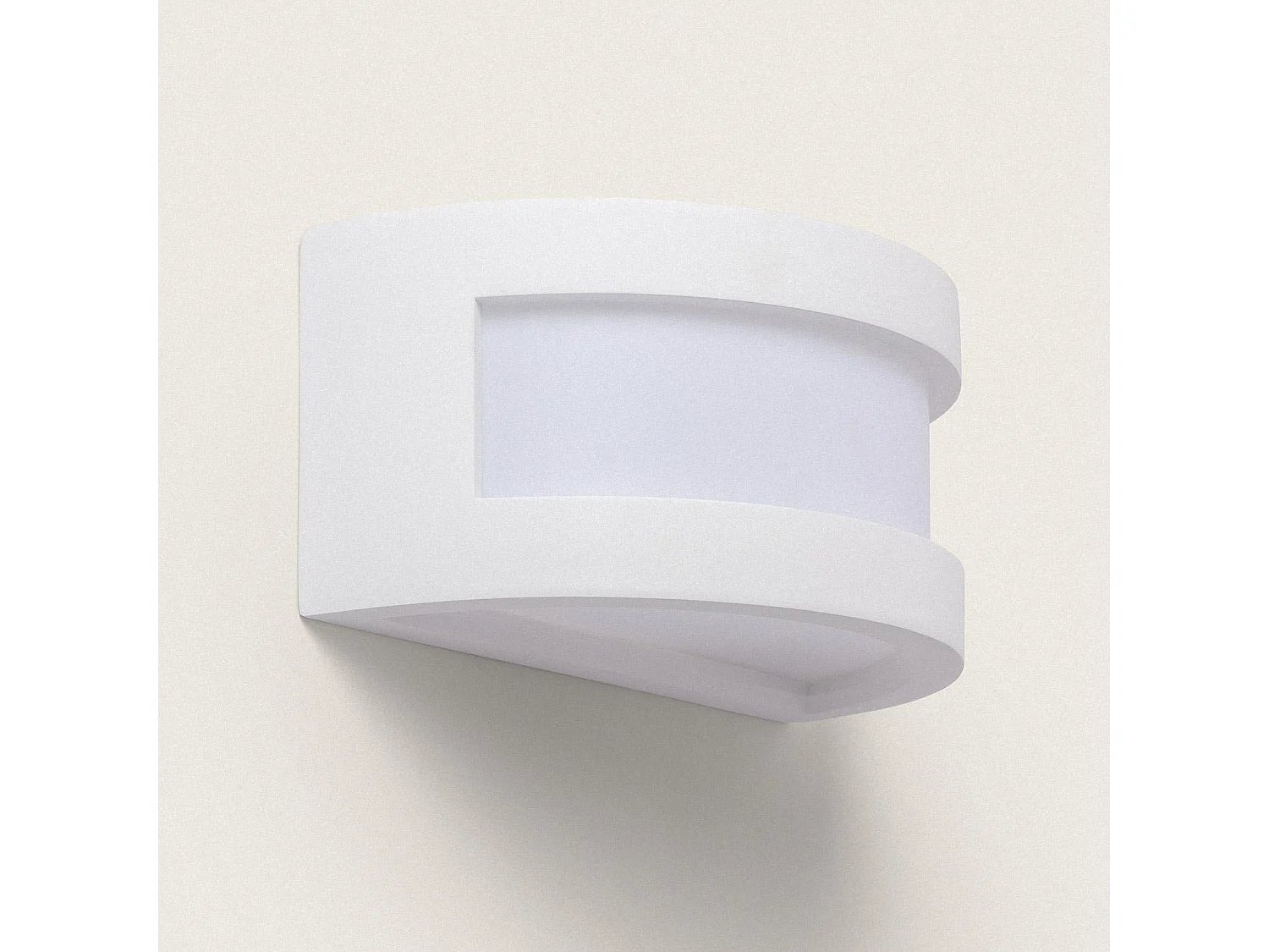 Applique da Parete Gesso Ouriel Bianco