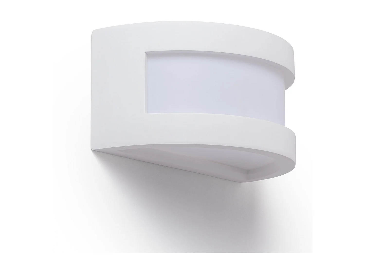 Aplique de Pared Yeso Ouriel Blanco
