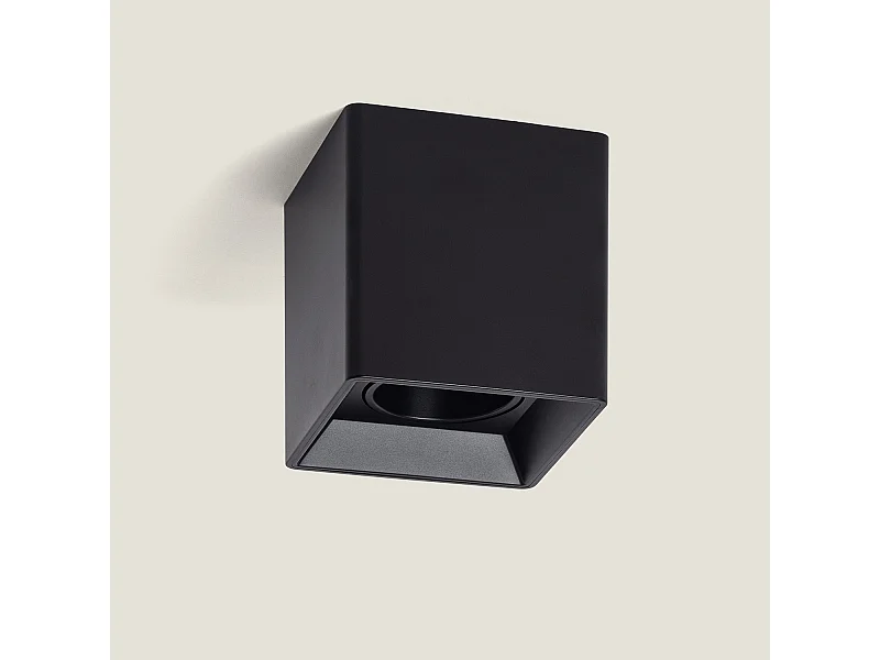 Plafonnier Blanc Jaspe  Noir