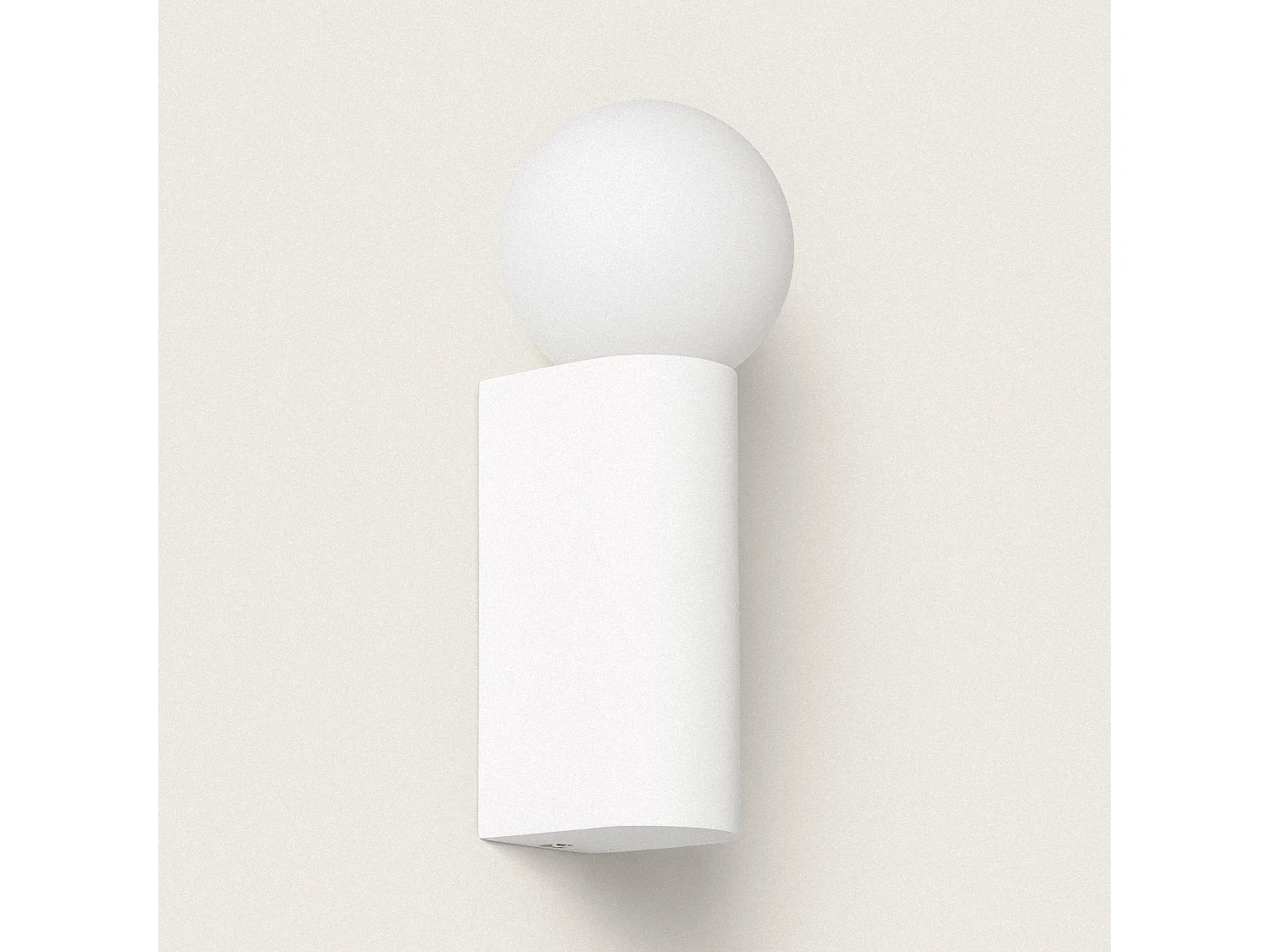 Applique Murale Plâtre Bloky Blanc