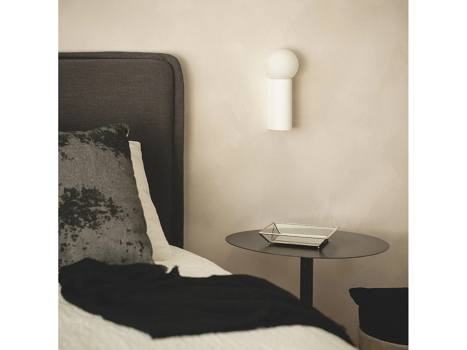 Applique Murale Plâtre Bloky Blanc