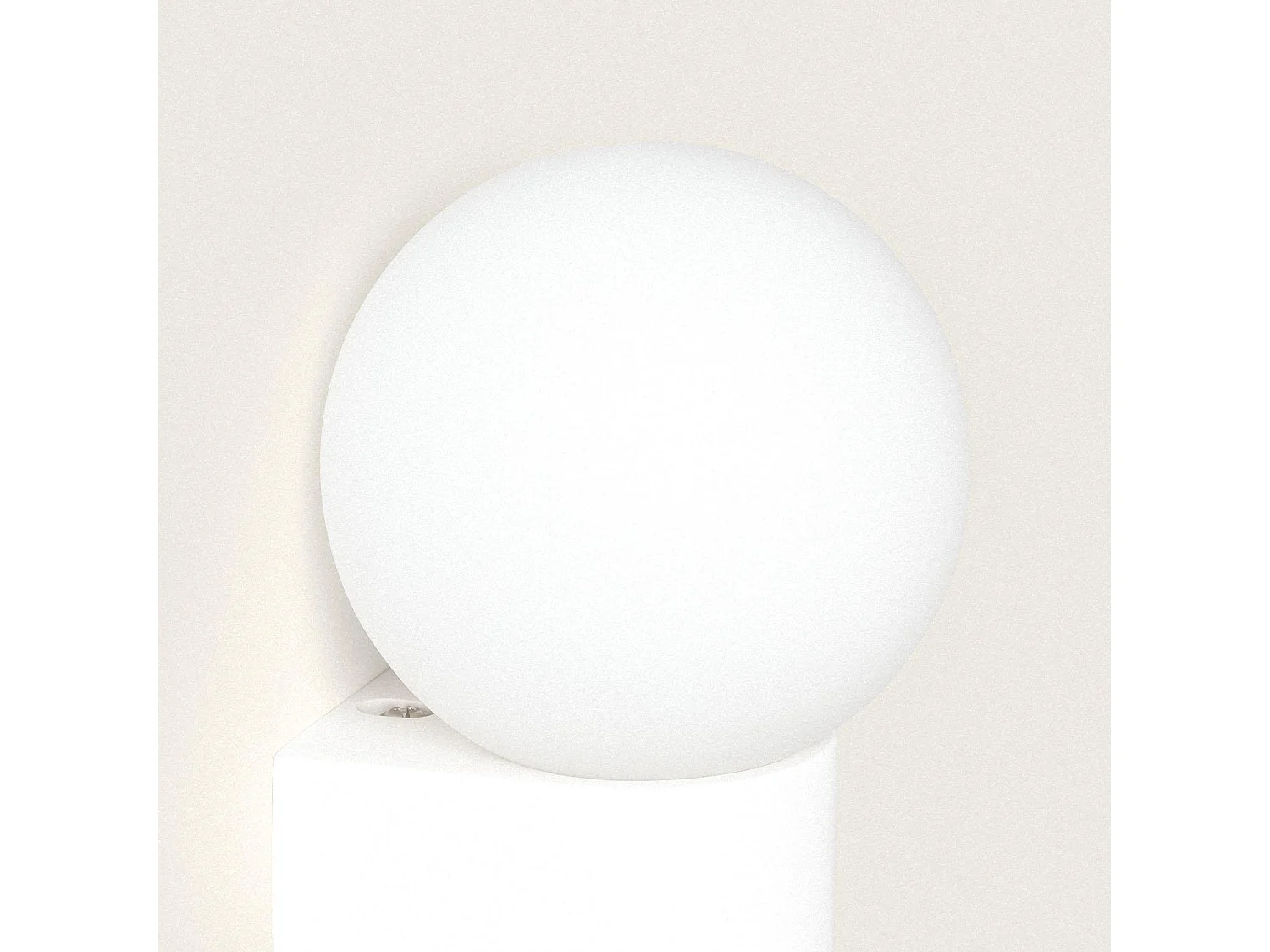 Applique da Parete Gesso Bloky Bianco