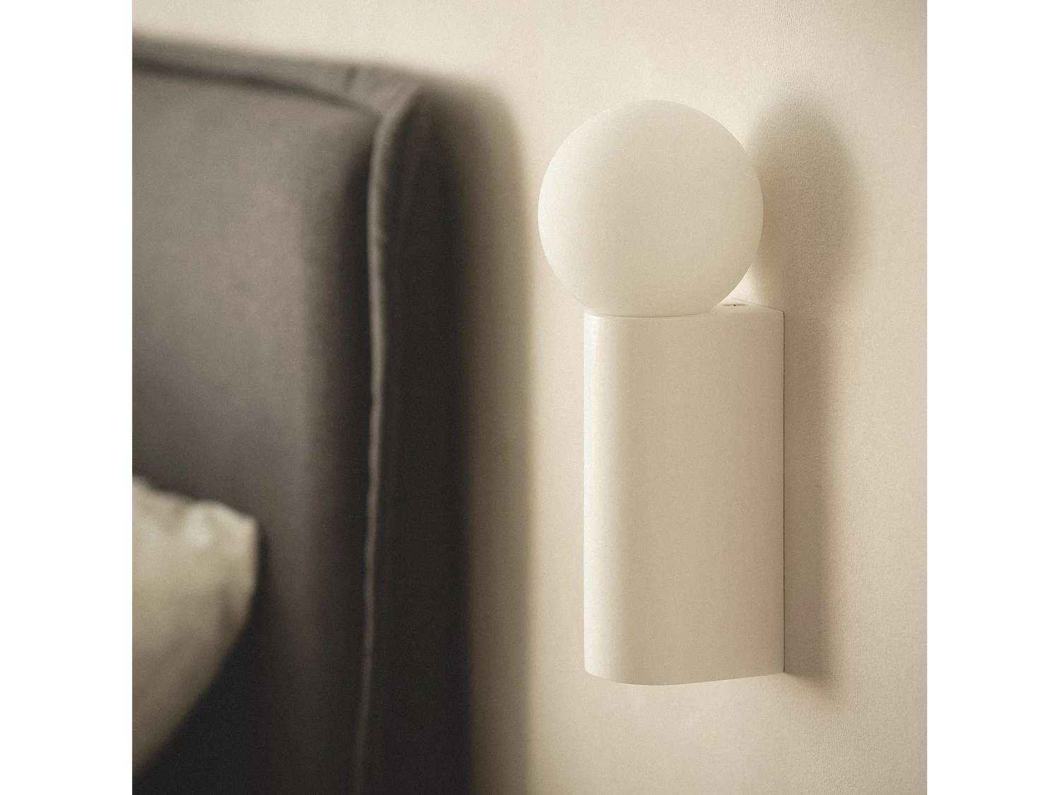 Applique da Parete Gesso Bloky Bianco