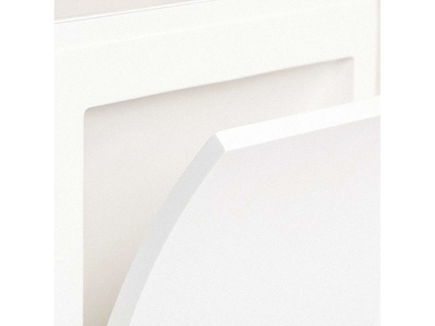 Applique Murale Intégration Plâtre/Placo pour Ampoule LED E14 Découpe 313x253 mm Blanc