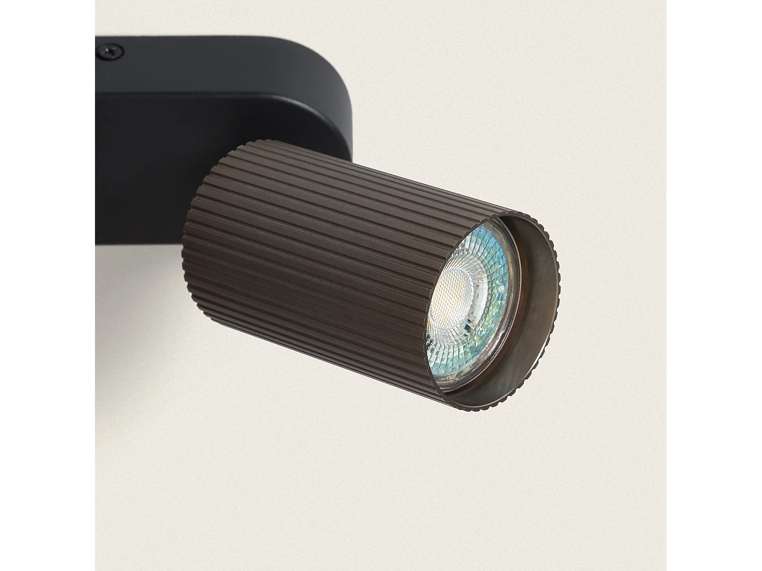 Applique da Soffitto Alluminio Aritz 3 Faretti Bronzo