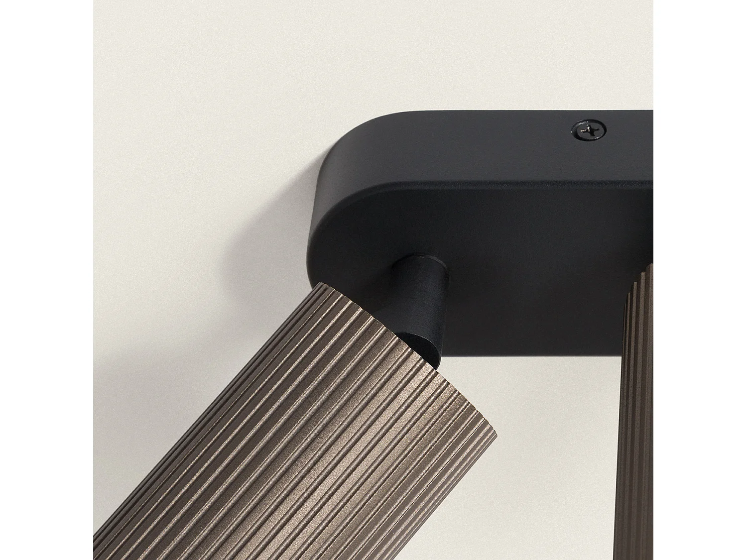 Applique da Soffitto Alluminio Aritz 3 Faretti Bronzo