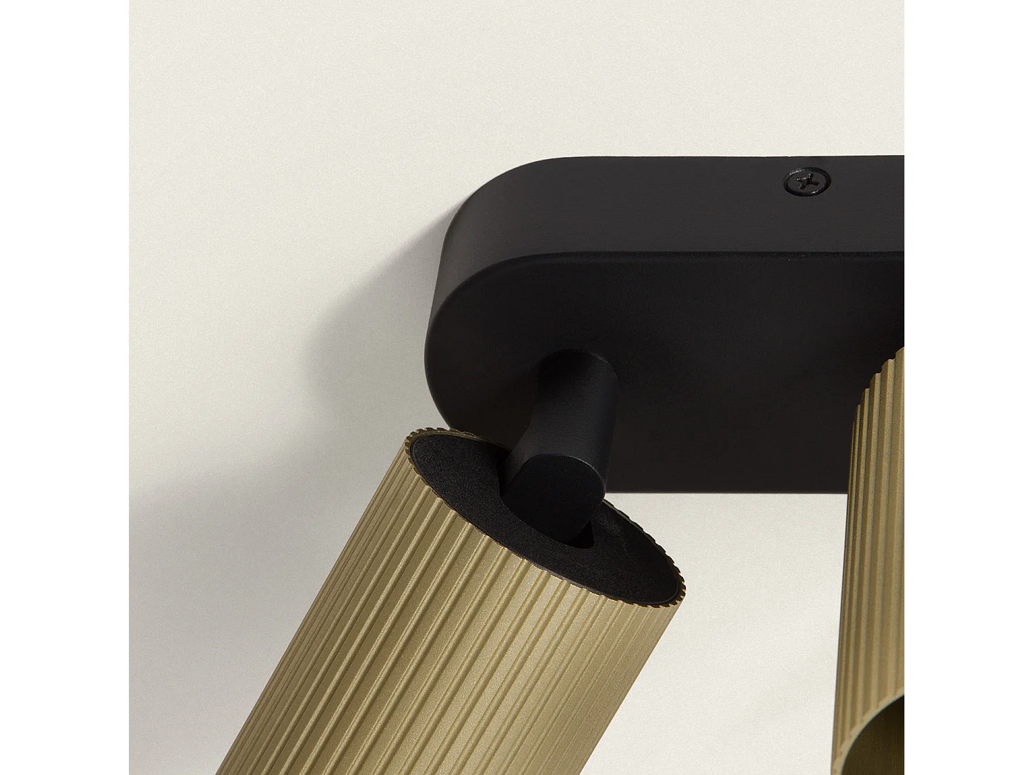 Applique da Soffitto Alluminio Aritz 3 Faretti Oro