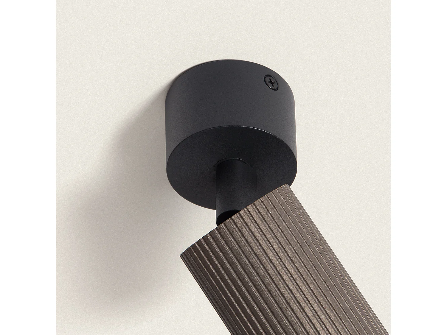 Plafonnier Aluminium Aritz 1 Spot Blanc