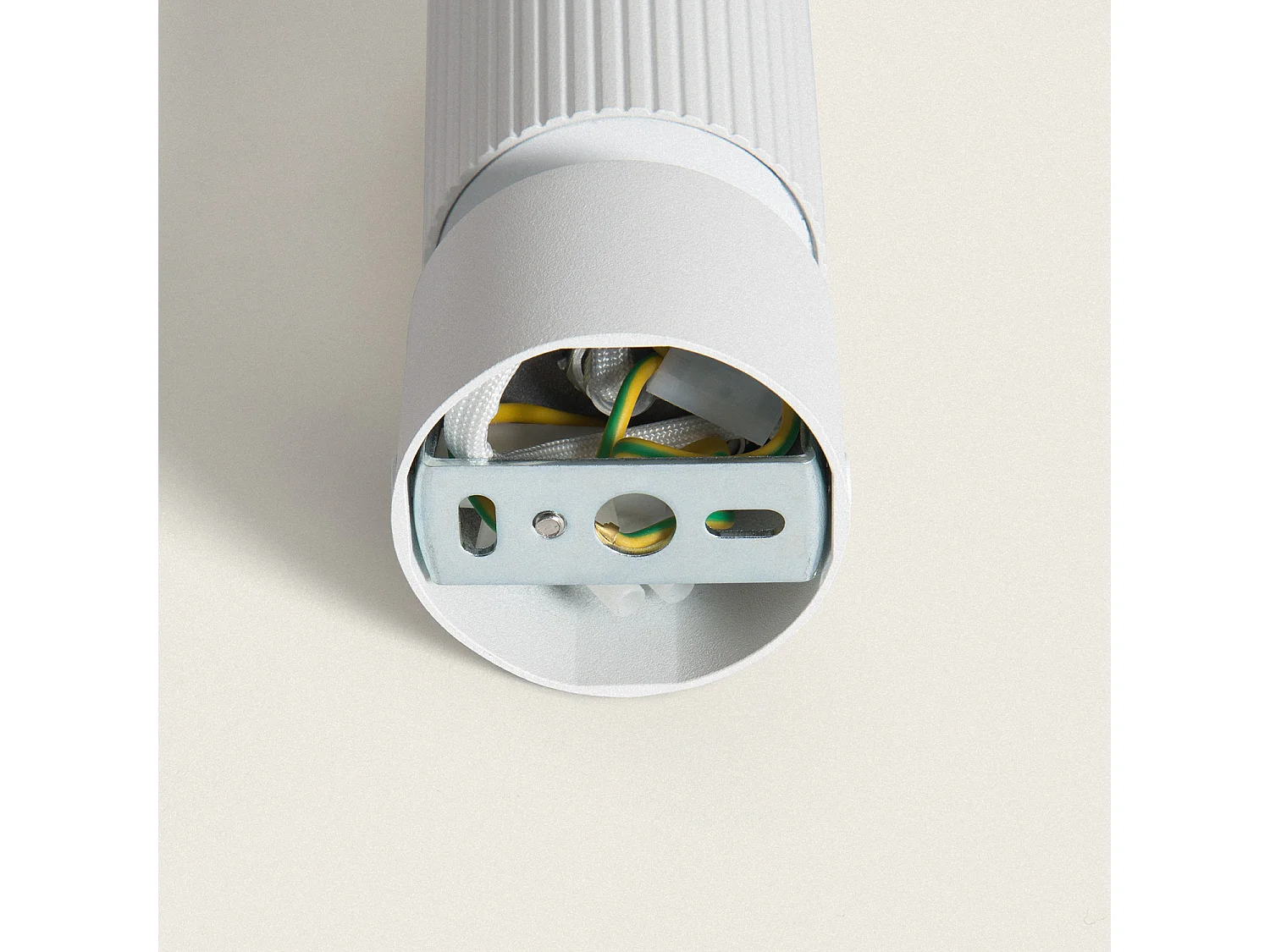 Plafonnier Aluminium Aritz 1 Spot Blanc