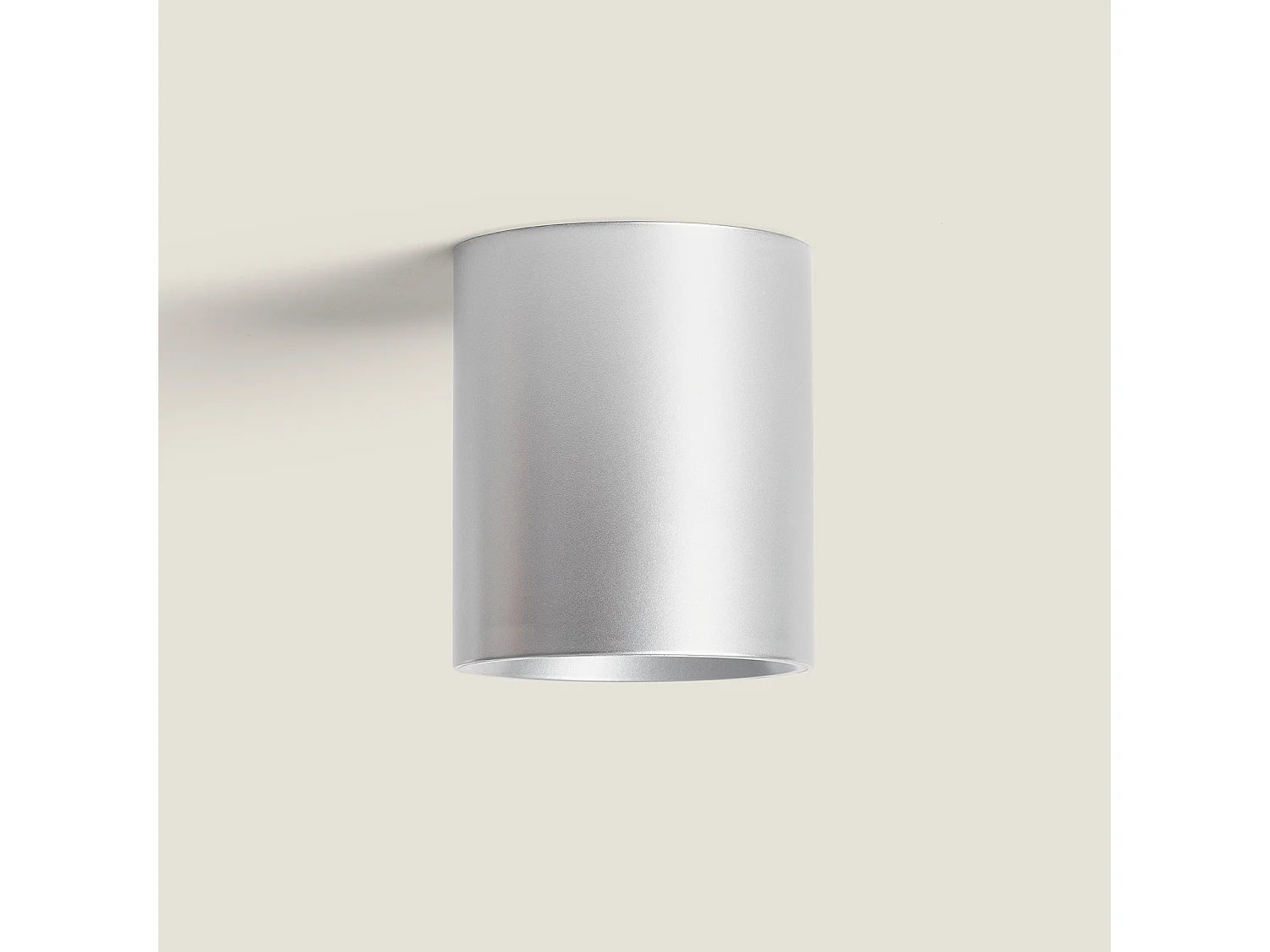 Plafonnier Blanc Quartz  Argent