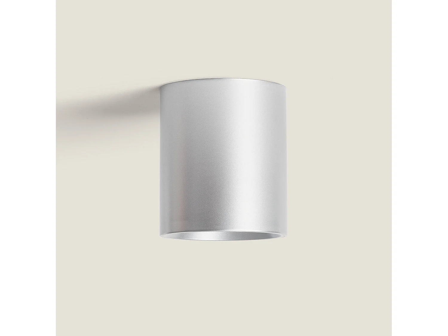 Plafonnier Blanc Quartz  Argent