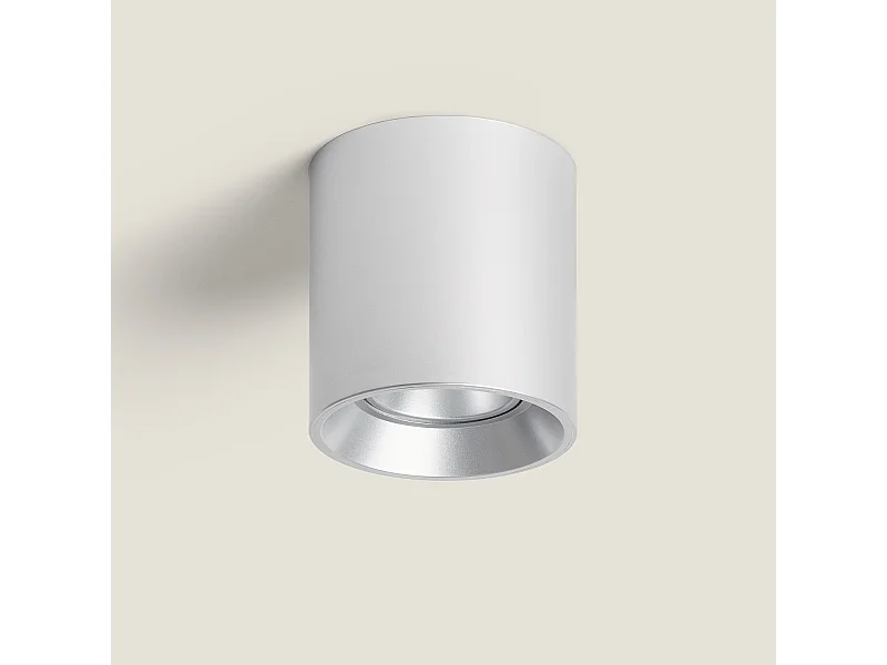 Plafonnier Blanc Quartz  Argent