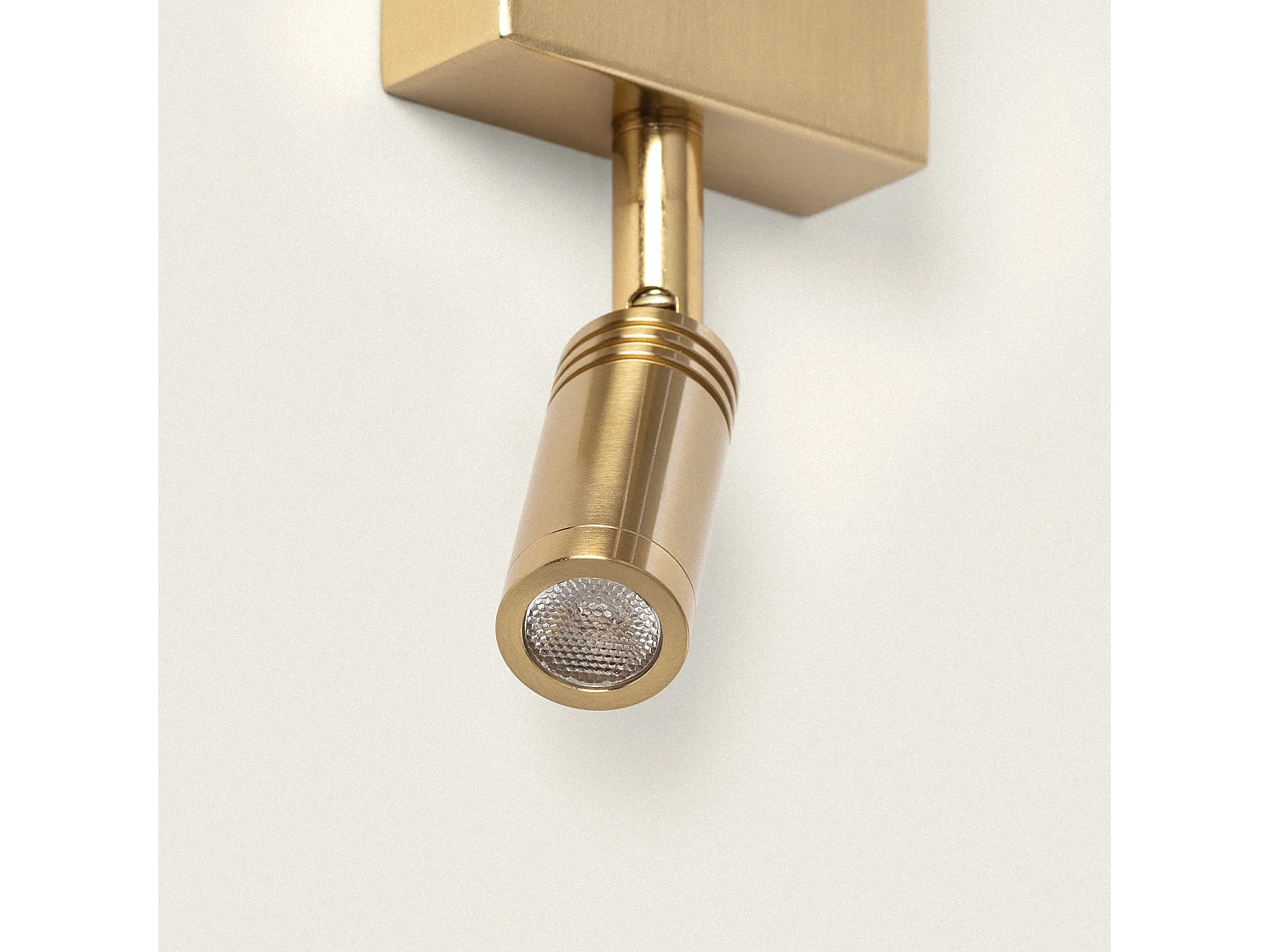 Lámpara de Pared con Luz de Lectura 2.5W Metal Gold-Teylo Conne