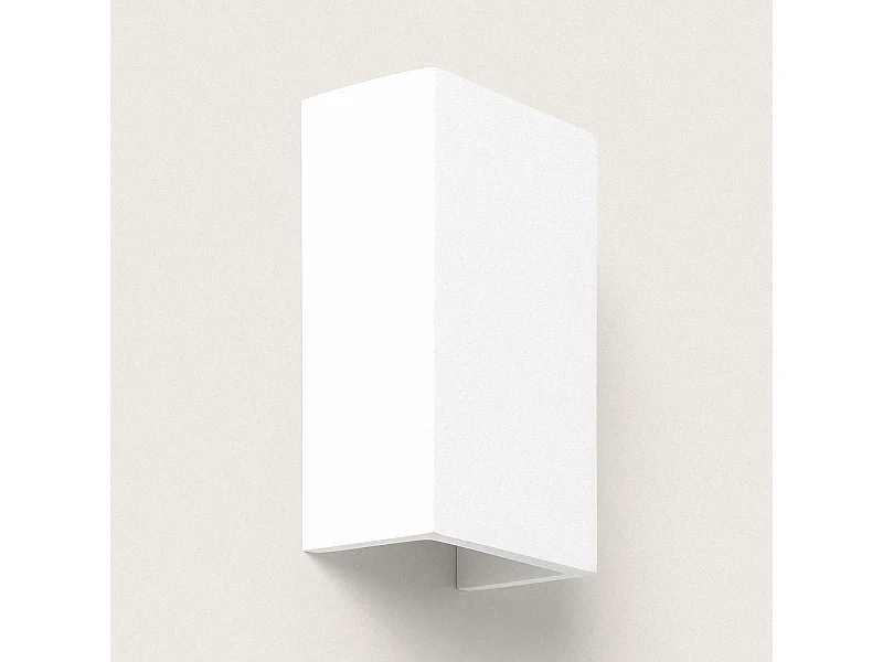 Applique Murale Plâtre Dupmy Square Blanc