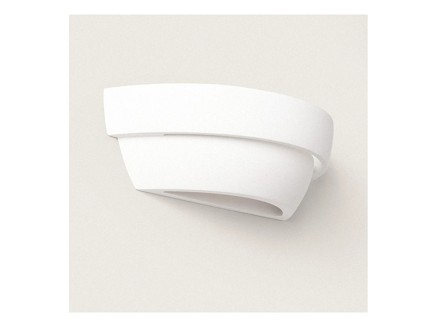 Applique Murale Riben Blanche Blanc