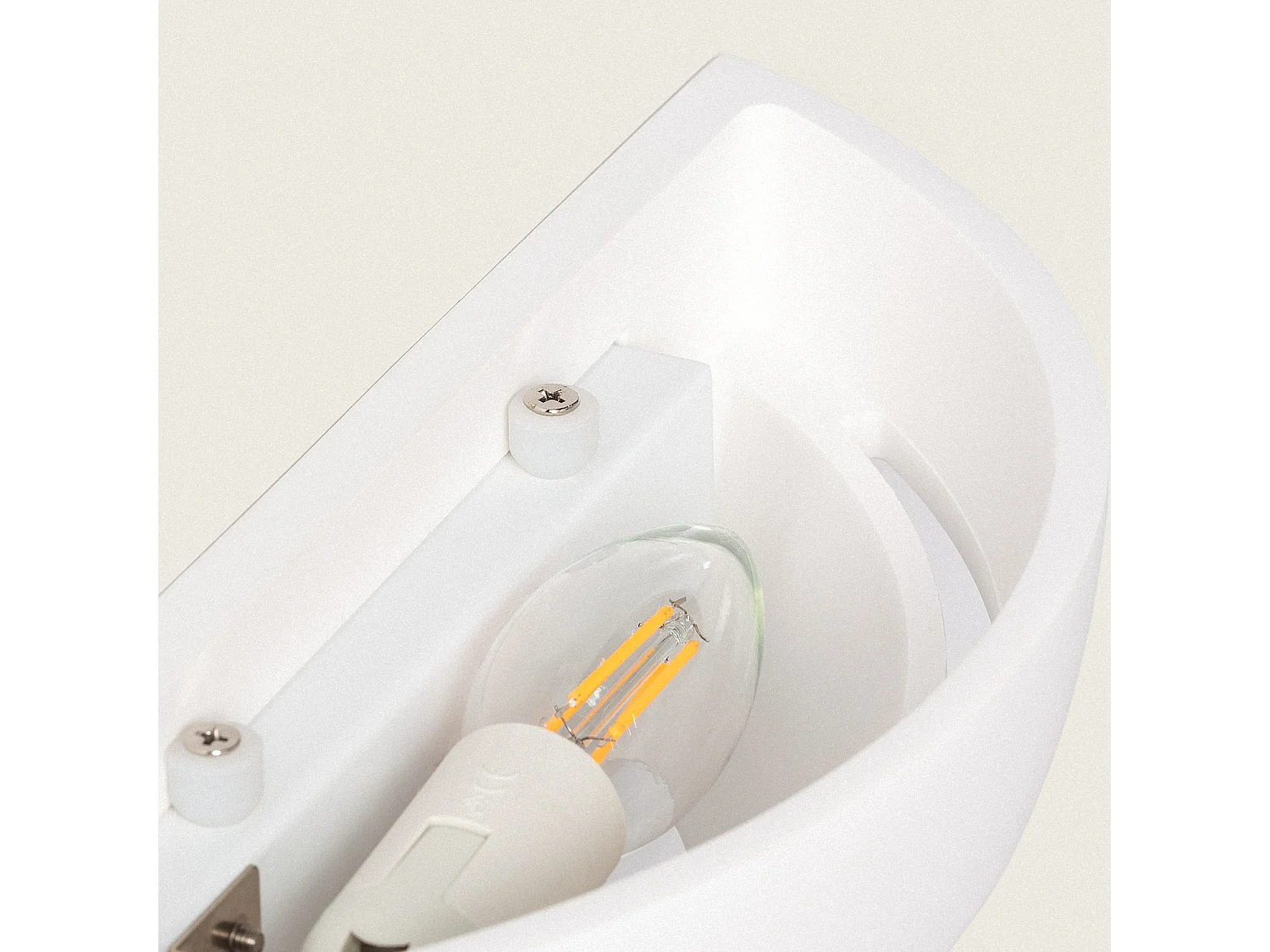 Applique Murale Riben Blanche Blanc