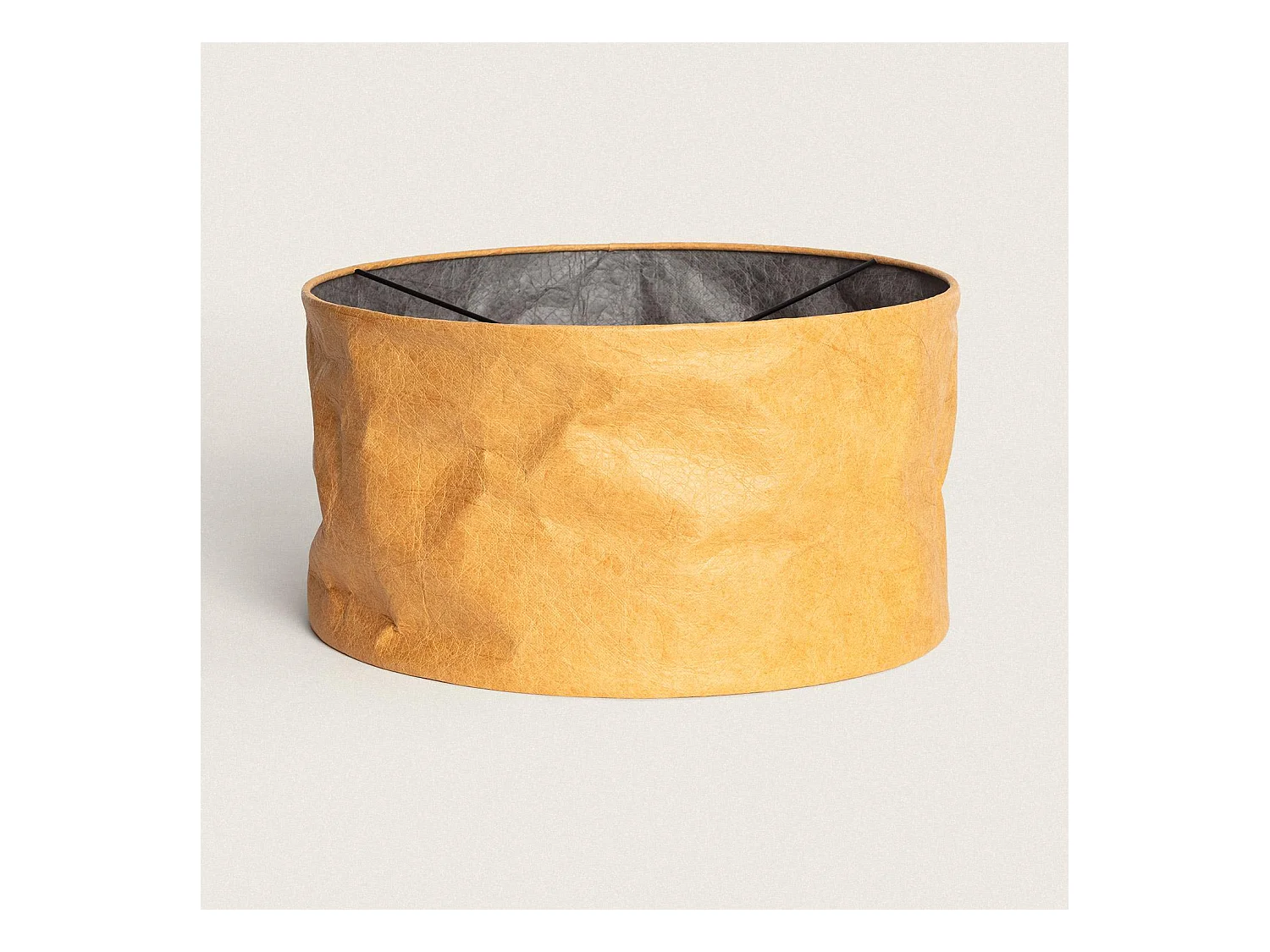 Abat-jour Lampe Tyvek Diana Brun clair