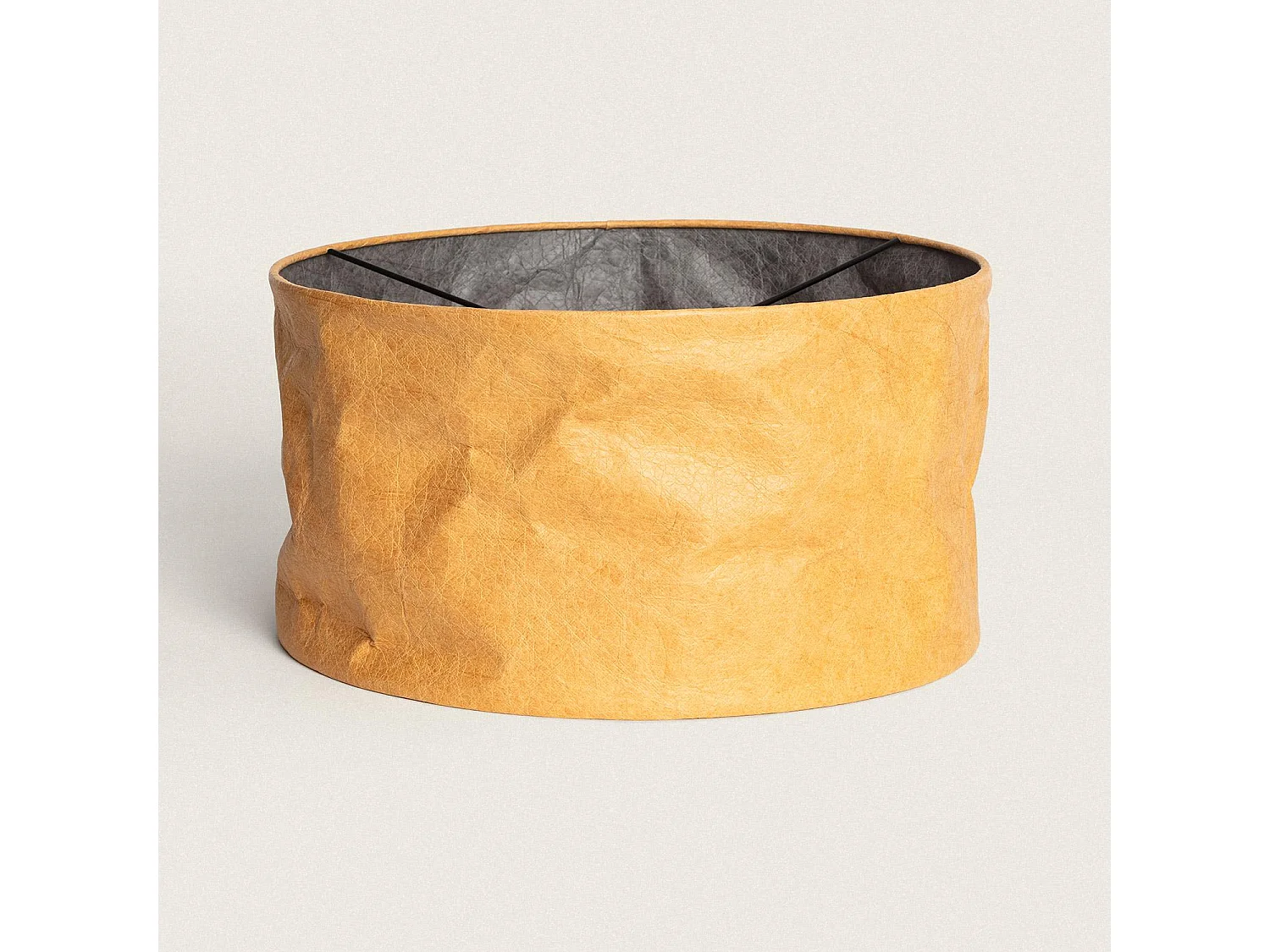 Abat-jour Lampe Tyvek Diana Brun clair