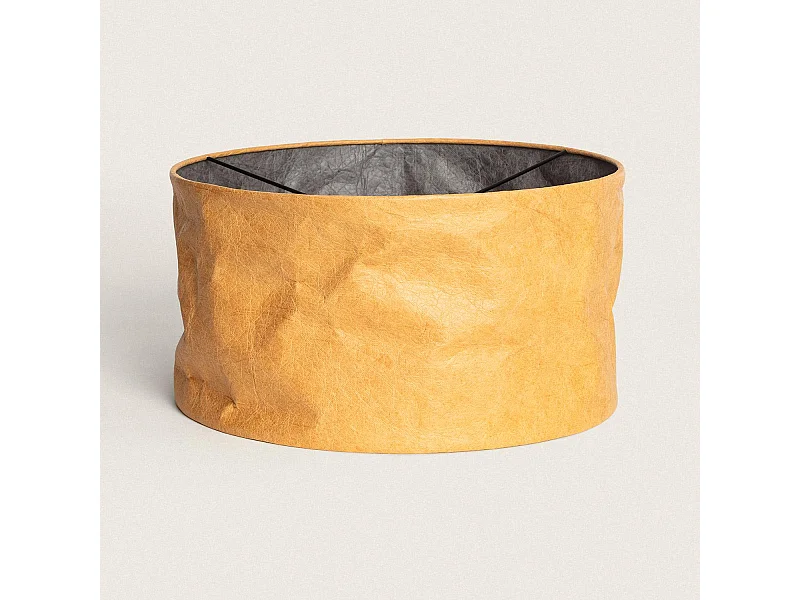 Abat-jour Lampe Tyvek Diana Brun clair