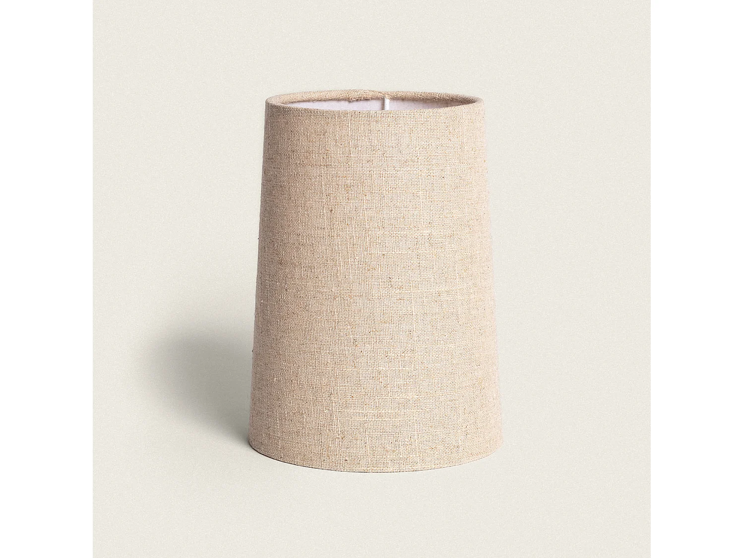 Pantalla Lámpara Tela Natya Negro