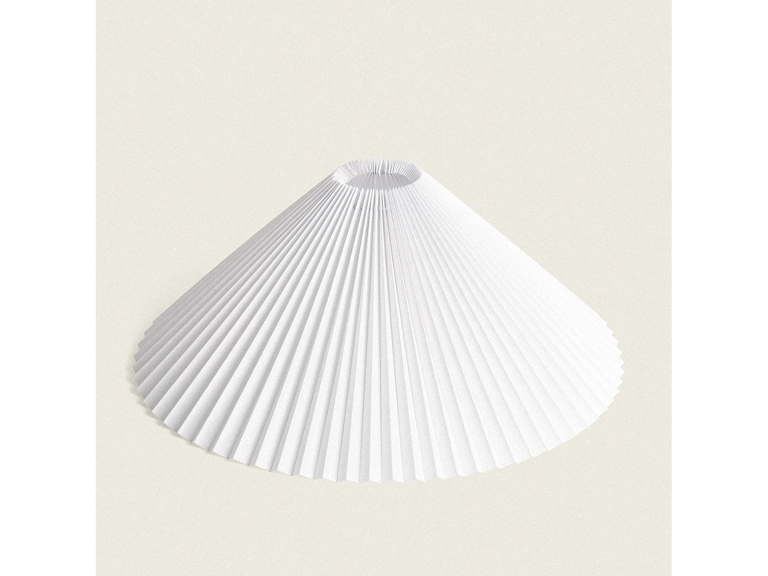 Paralume Lampada Tessuto Luanda Bianco