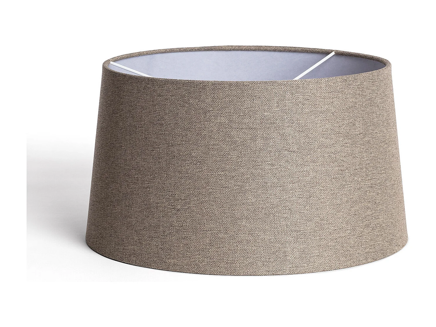 Abat-jour Lampe Lin Trude Gris