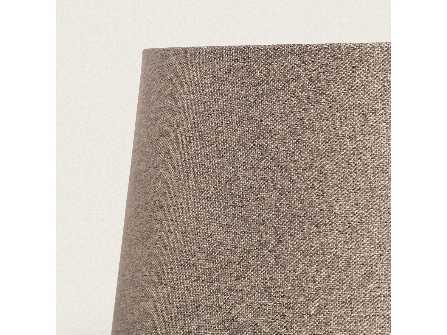 Abat-jour Lampe Lin Trude Gris