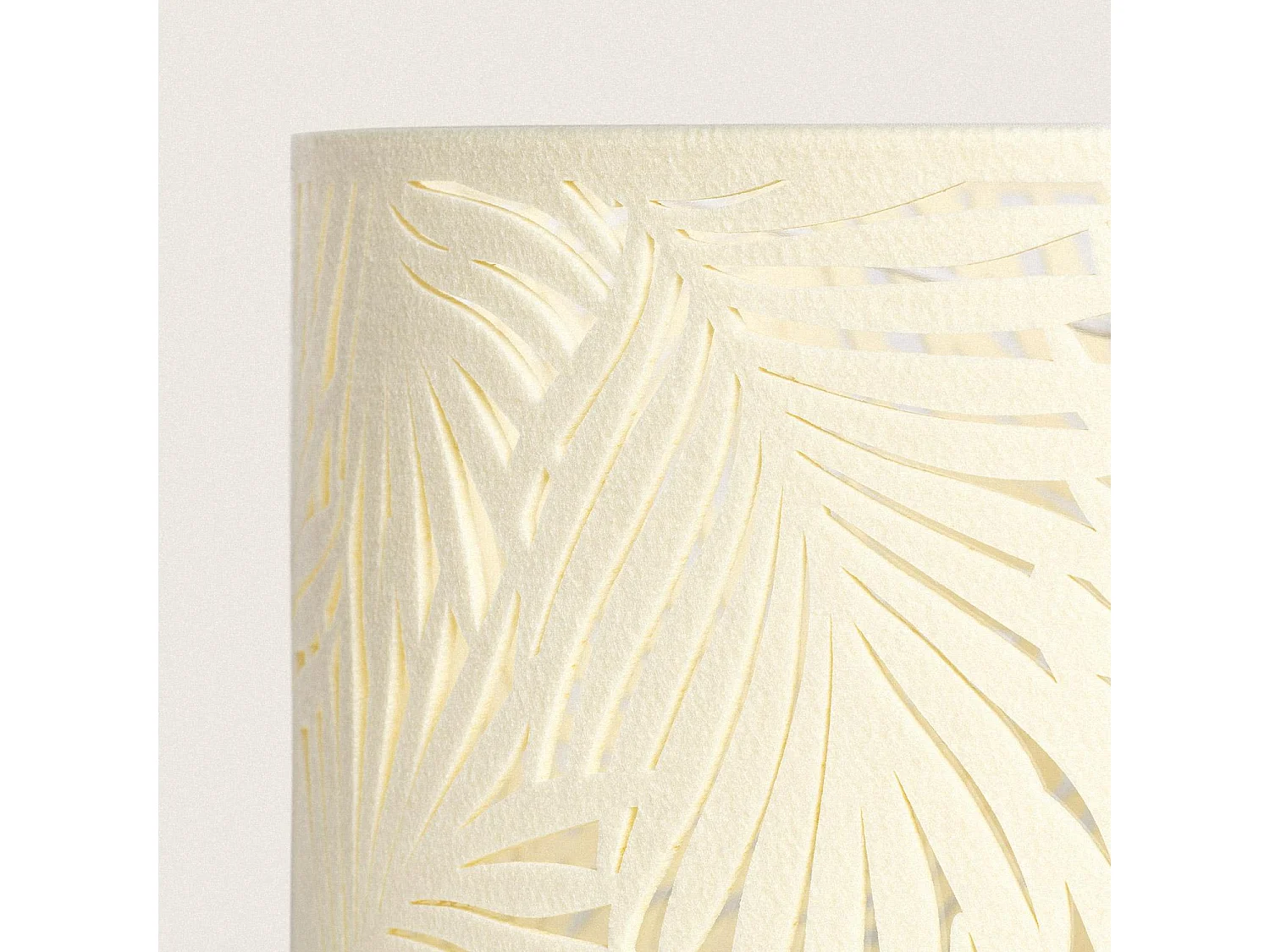 Abat-jour Lampe Feutre Noemia Blanc